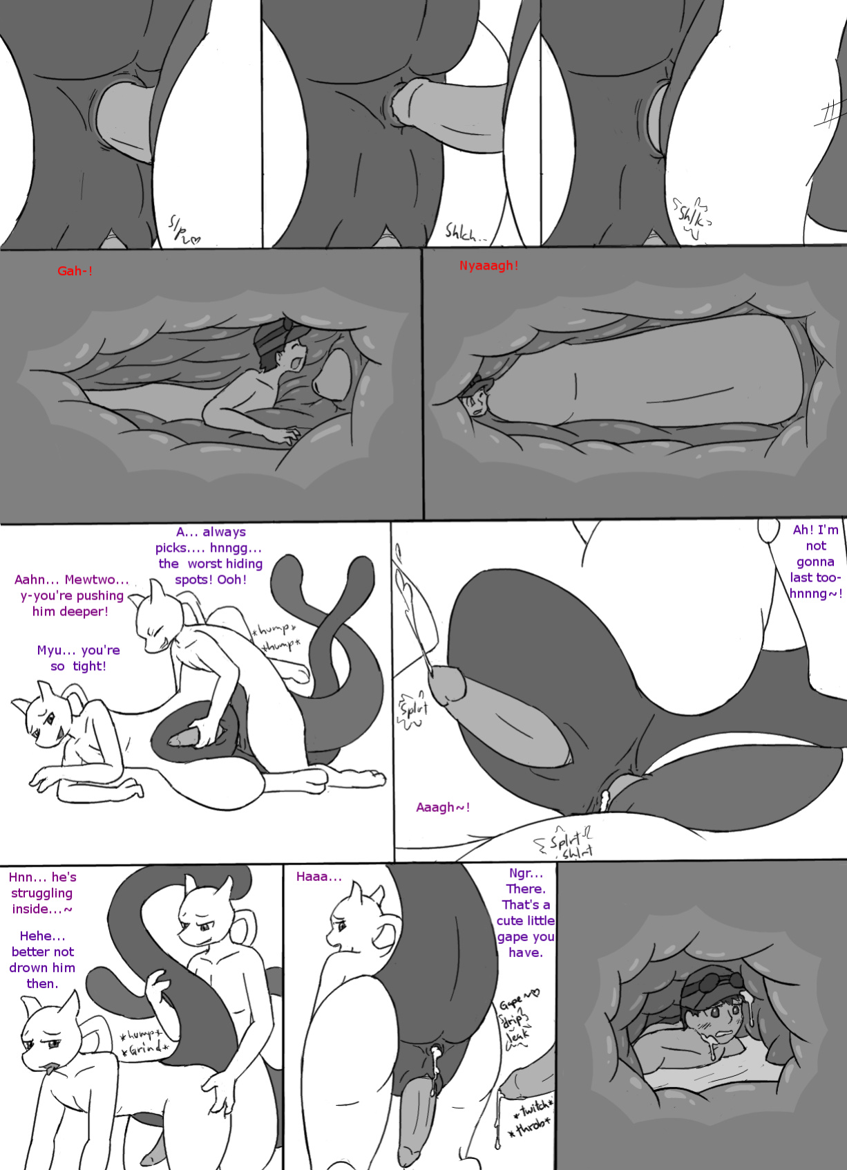 [Livinlovindude] Myu, Mewtwo, and A Comic
