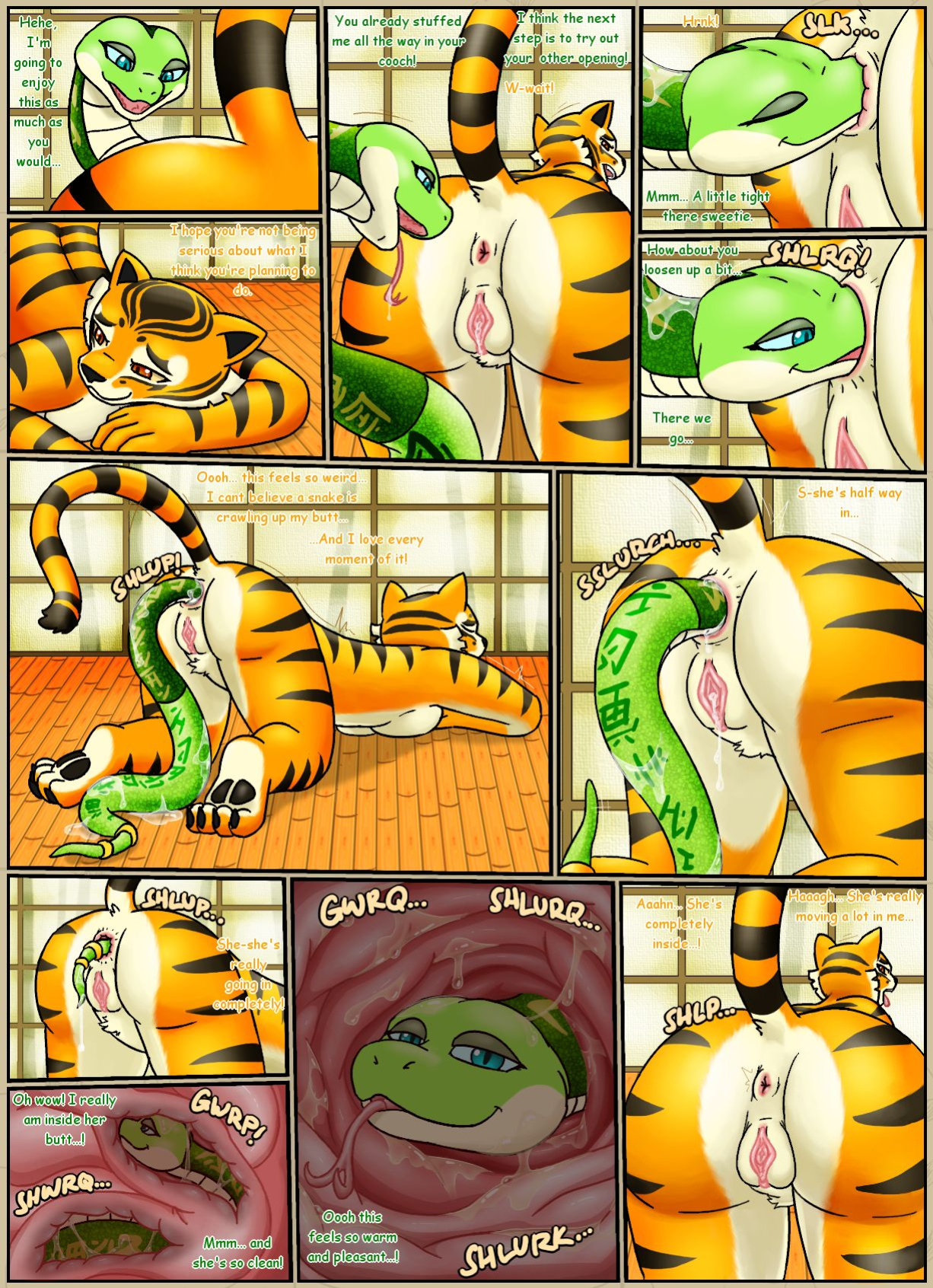 [Livinlovindude] Tigress and Viper's Time Off