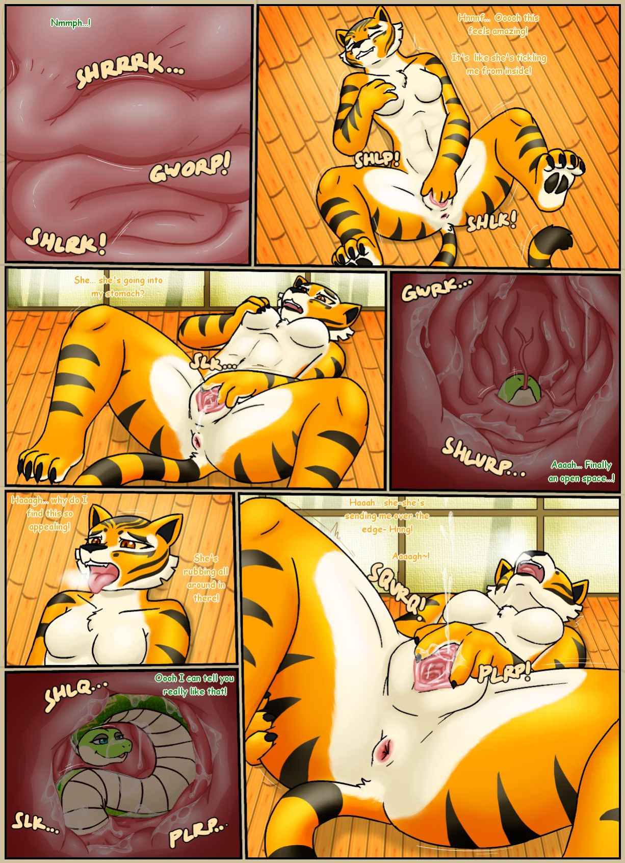 [Livinlovindude] Tigress and Viper's Time Off