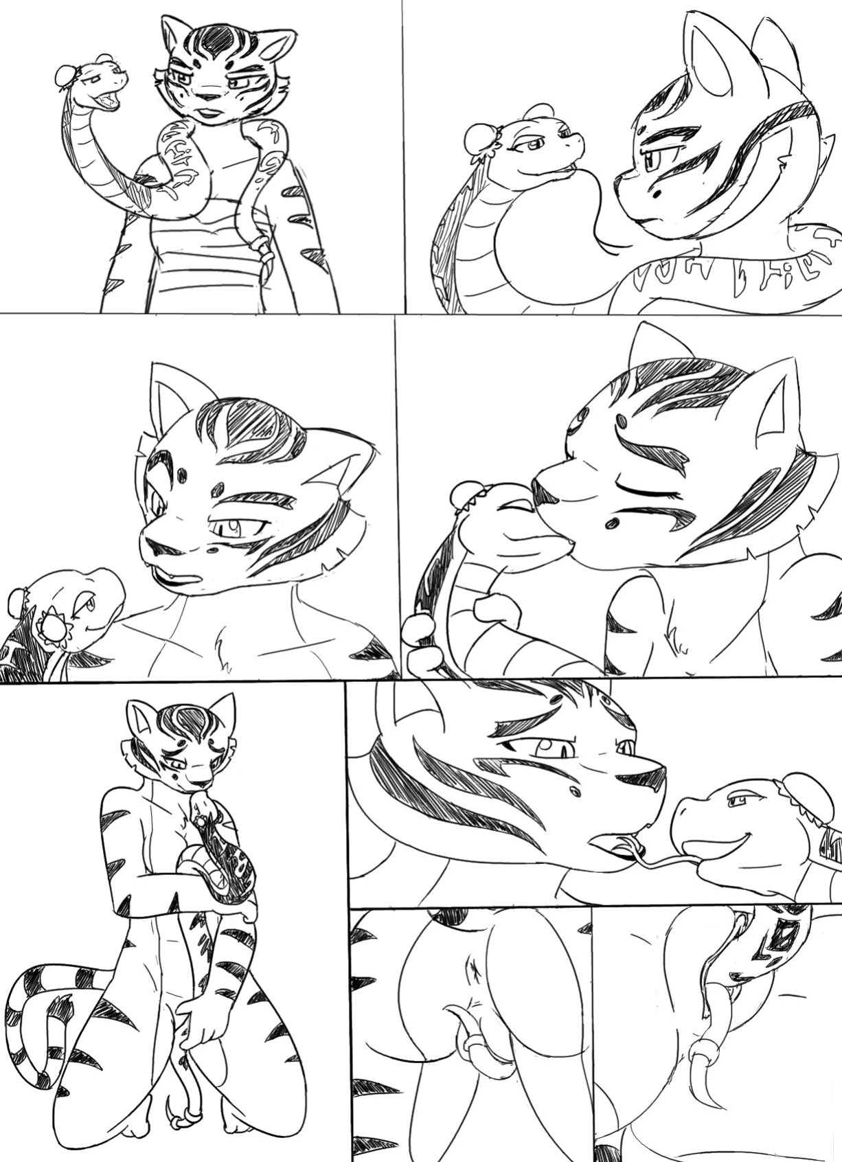 [Livinlovindude] Tigress and Viper's Time Off