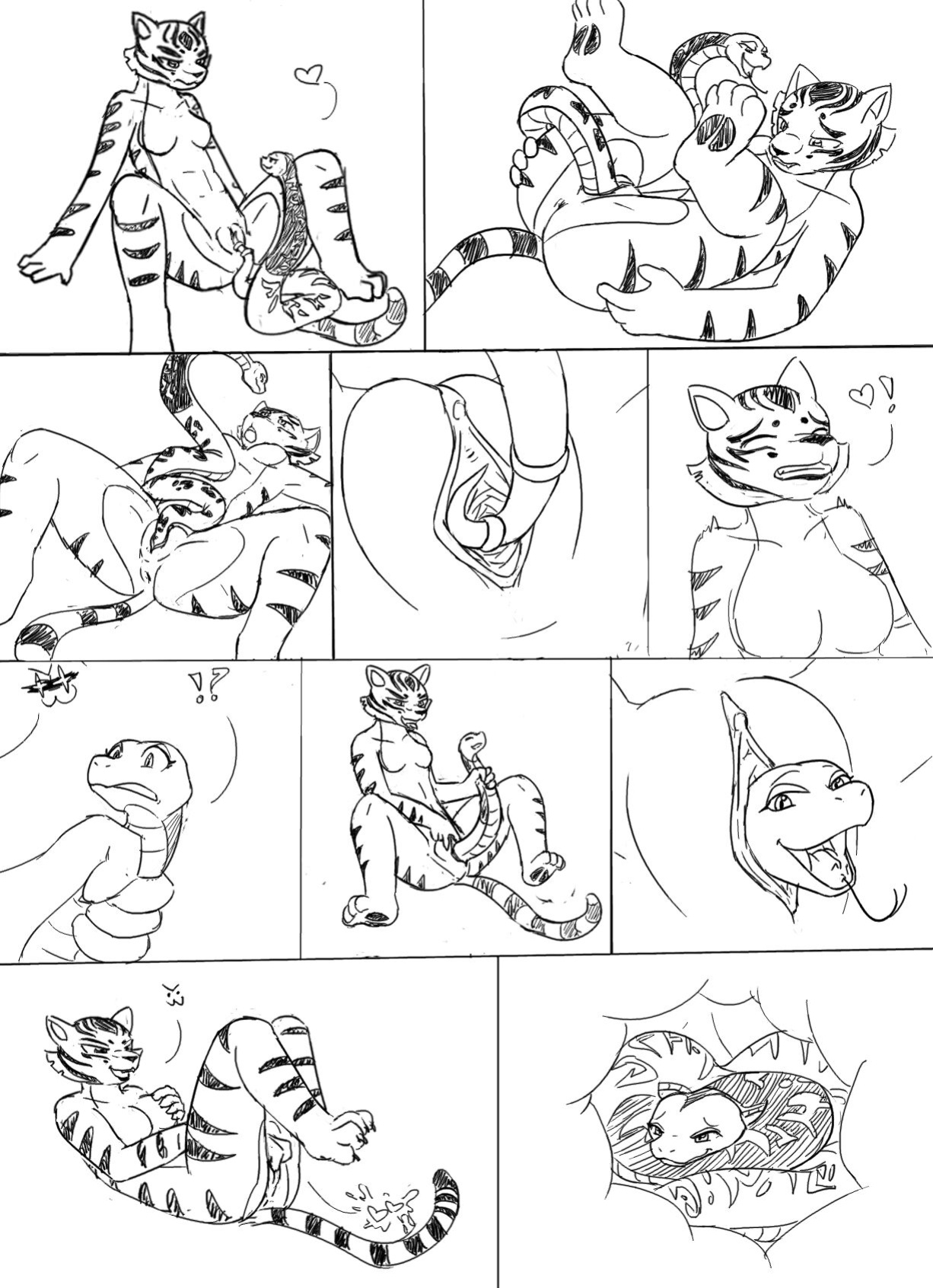 [Livinlovindude] Tigress and Viper's Time Off