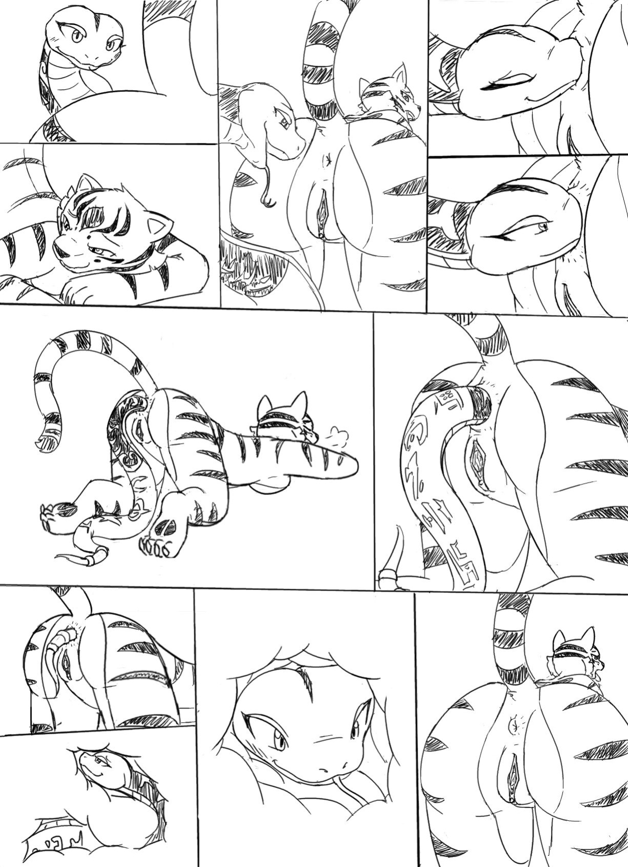 [Livinlovindude] Tigress and Viper's Time Off