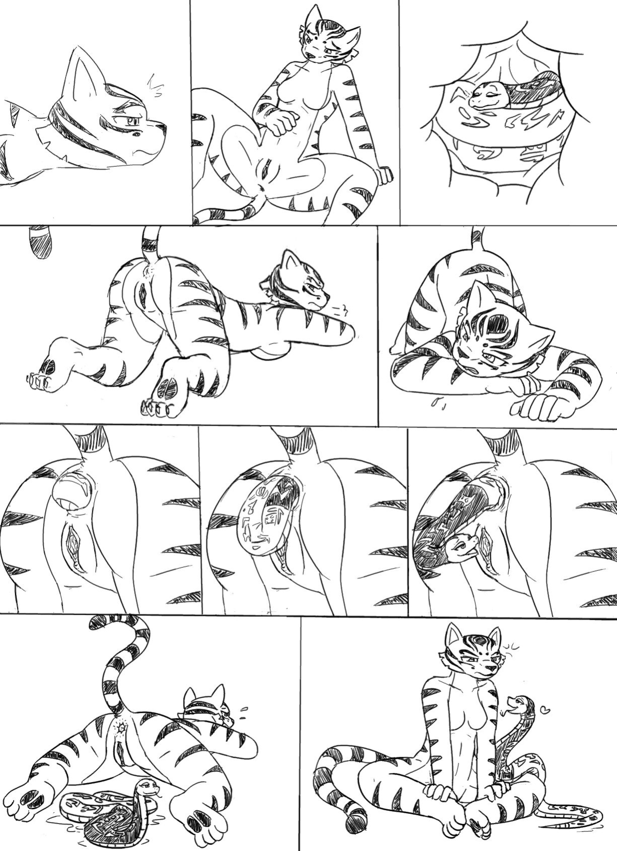[Livinlovindude] Tigress and Viper's Time Off
