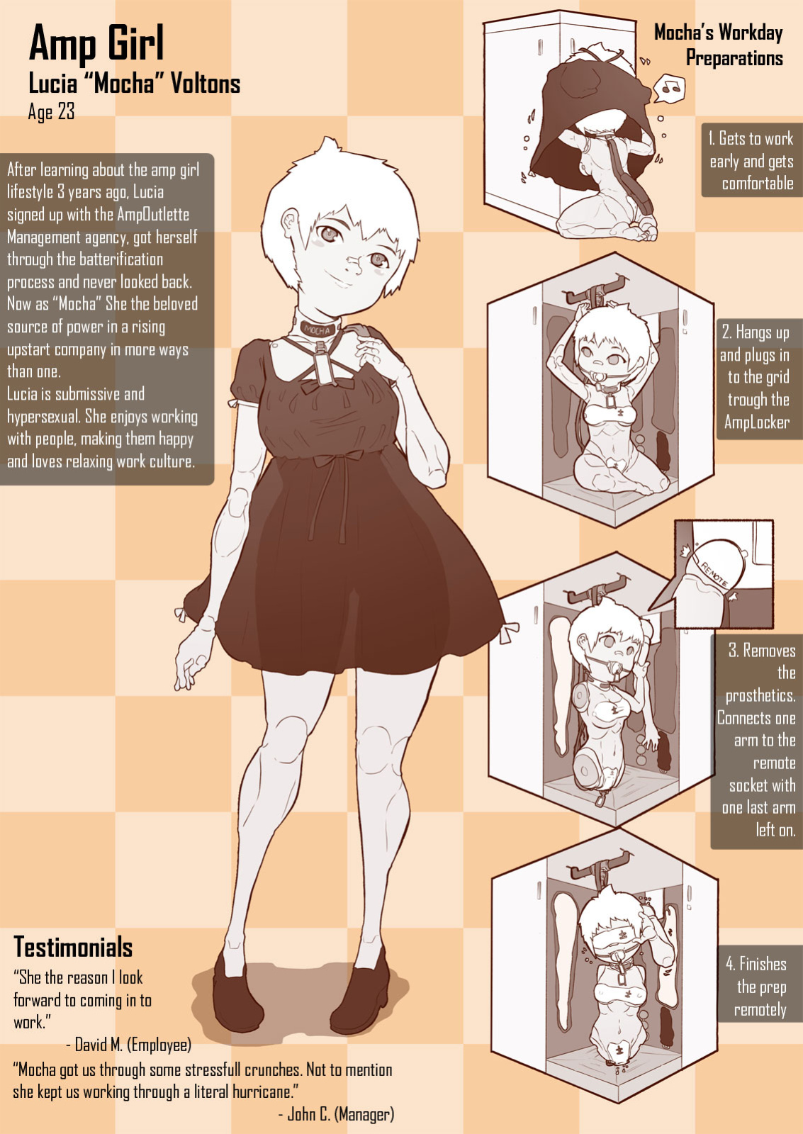 [NimbleTail] Amp Girl: Locker