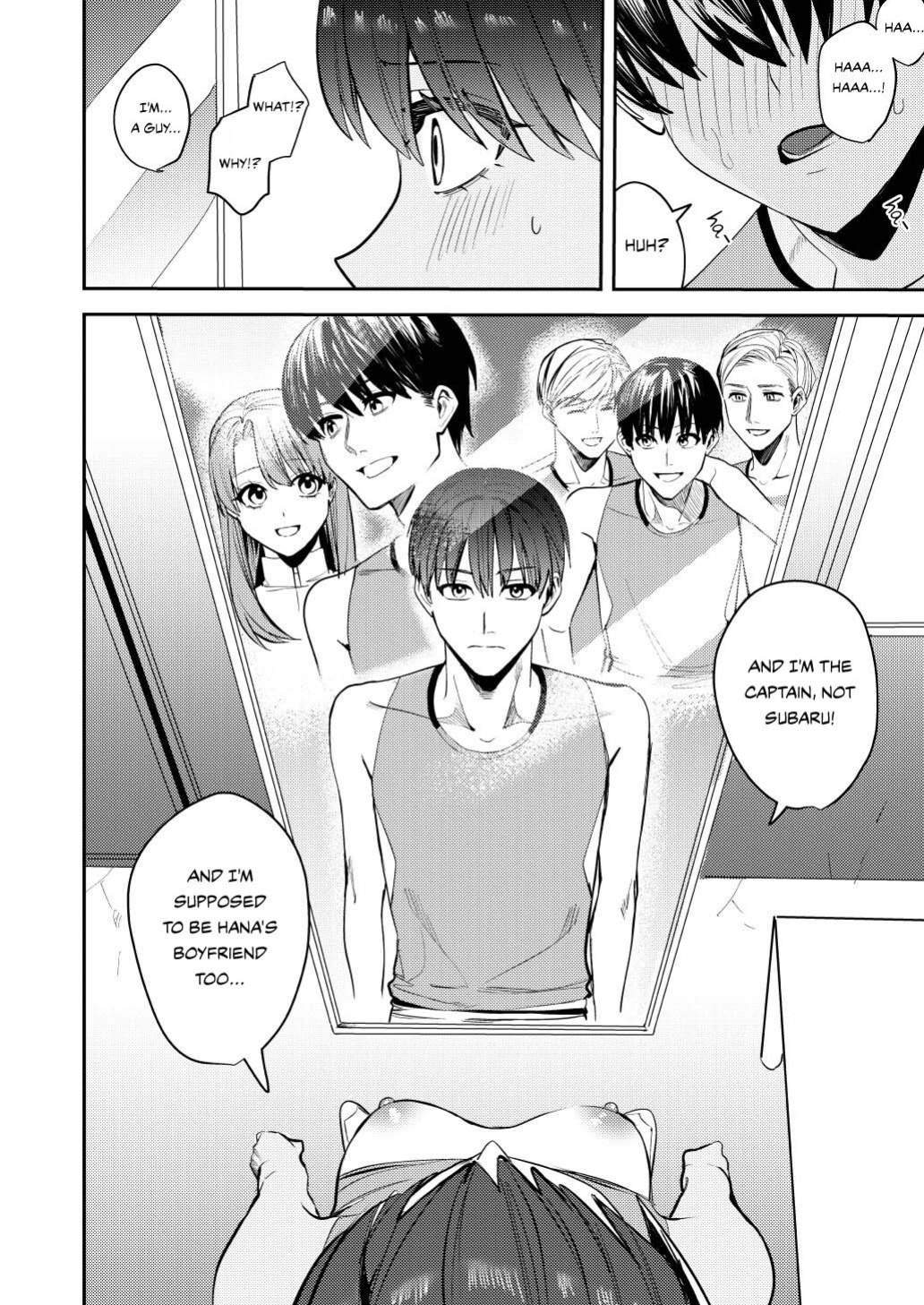 [Amuai Okashi Seisakusho (Betty)] Rikujoubu no Ore ga Onna ni sarete Kairaku ni Ochiteiku Ohanashi | How I Was Turned Into A Woman, Left The Track Team, And Became A Slut {Sankaku Scans}