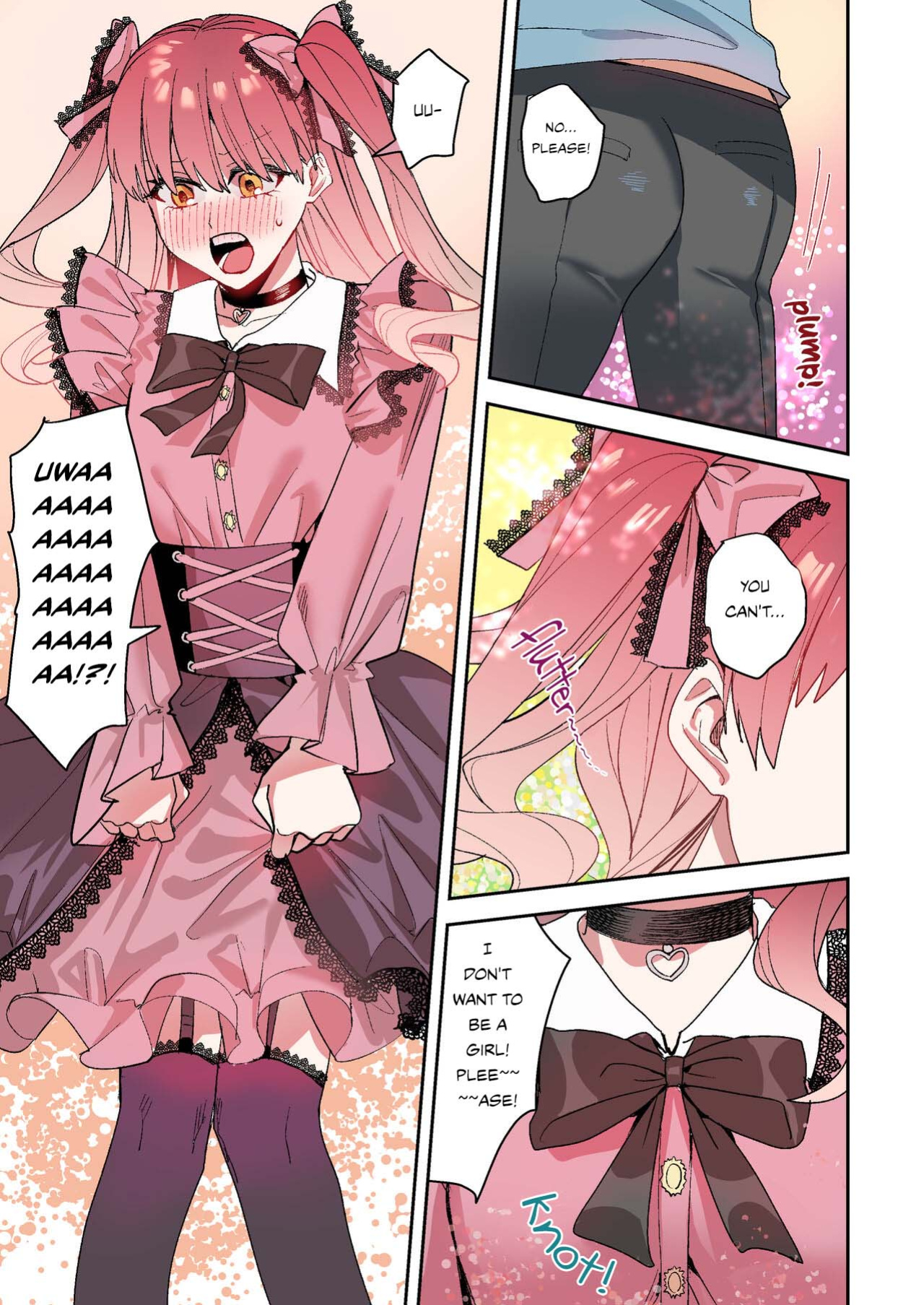 [Amuai Okashi Seisakusho (Betty)] Rikujoubu no Ore ga Onna ni sarete Kairaku ni Ochiteiku Ohanashi | How I Was Turned Into A Woman, Left The Track Team, And Became A Slut {Sankaku Scans}