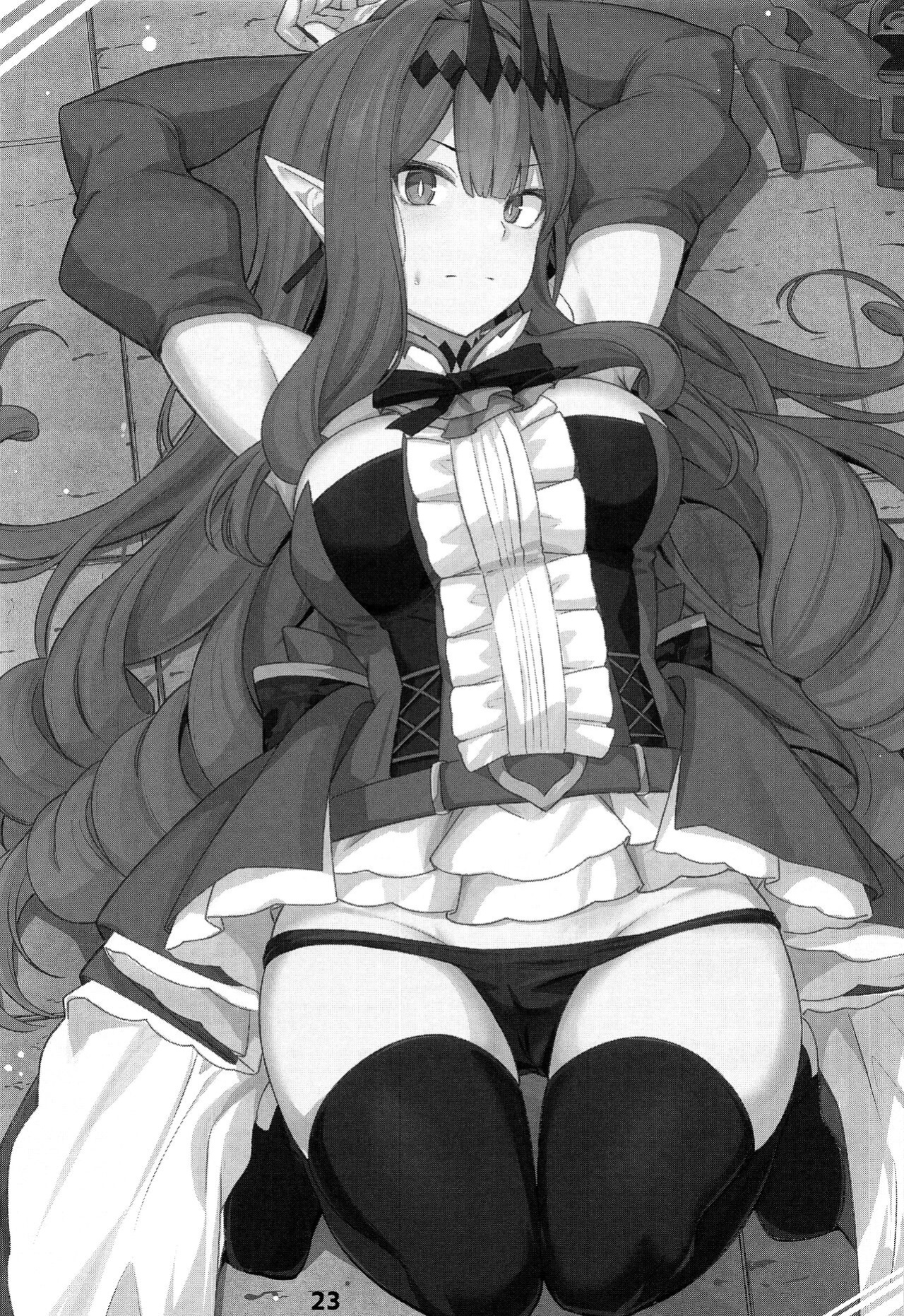 (C100) [Ohanabatake (Siseki Hirame)] Baobhan Sith to SEX Shinai to Derarenai Heya | Baobhan Sith and I Need to Have Sex or Else We Can't Leave This Room! (Fate/Grand Order) [Kyuume]