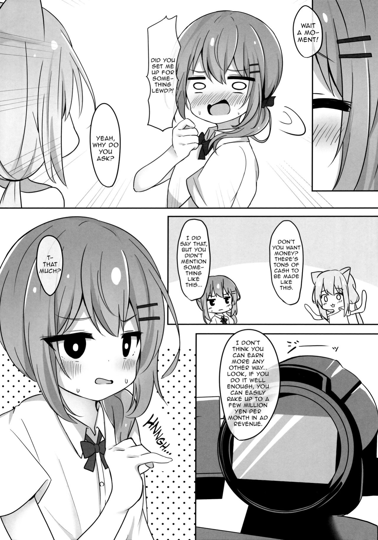 [Izumi no Miyako (Nagomi)] Umiko-San Ga Ecchina Me Ni Au Hon | A Book in Which Something Lewd Happens to Umika [Onii-chan Projects]