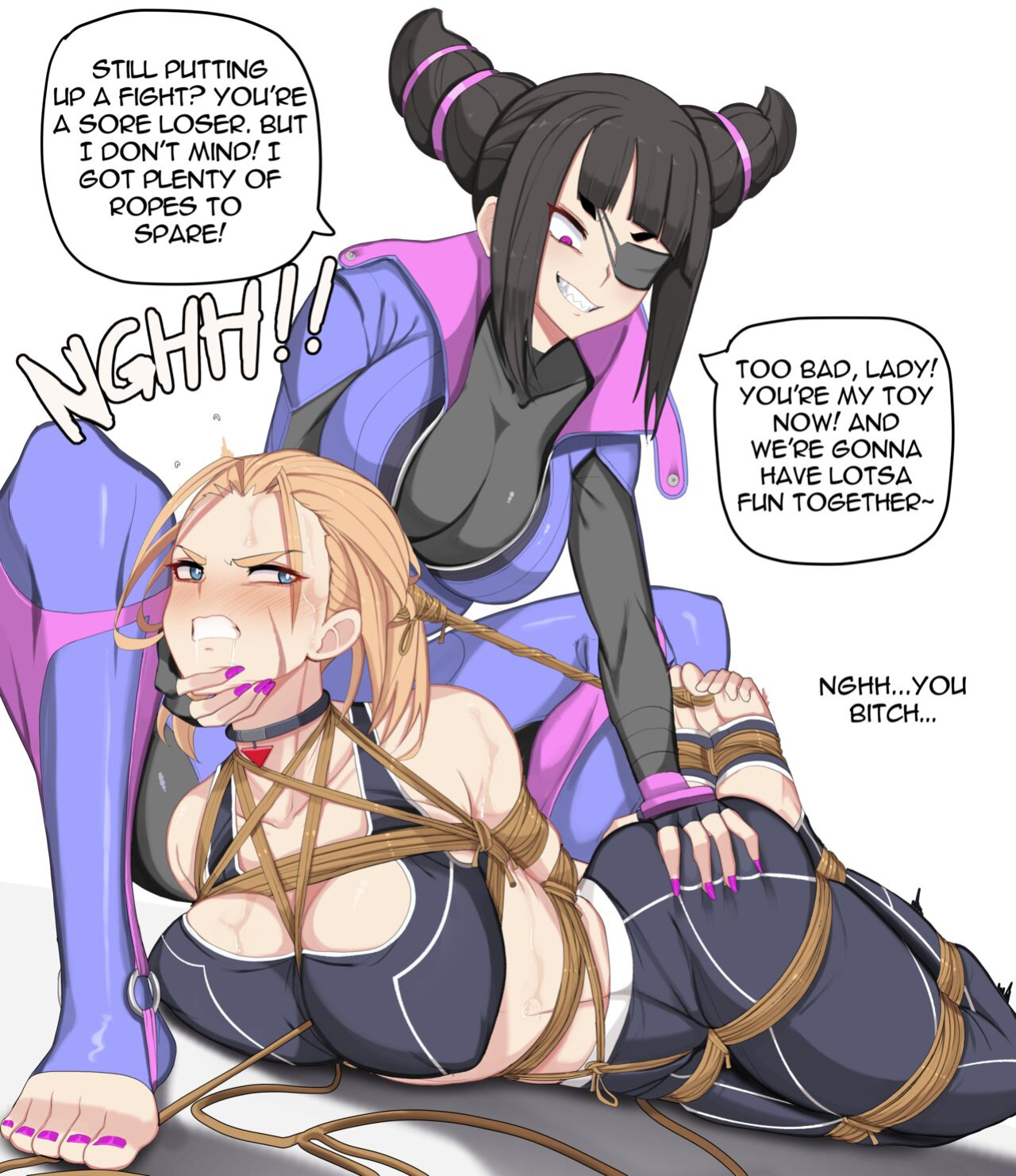 [BagelBomb] Cammy White & Juri-Han [Street Fighter]