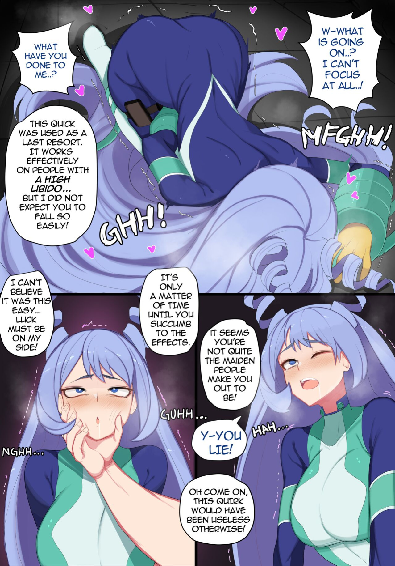 [BagelBomb] BAD END: Nejire Hado [BNHA | MHA] - 4 Pages