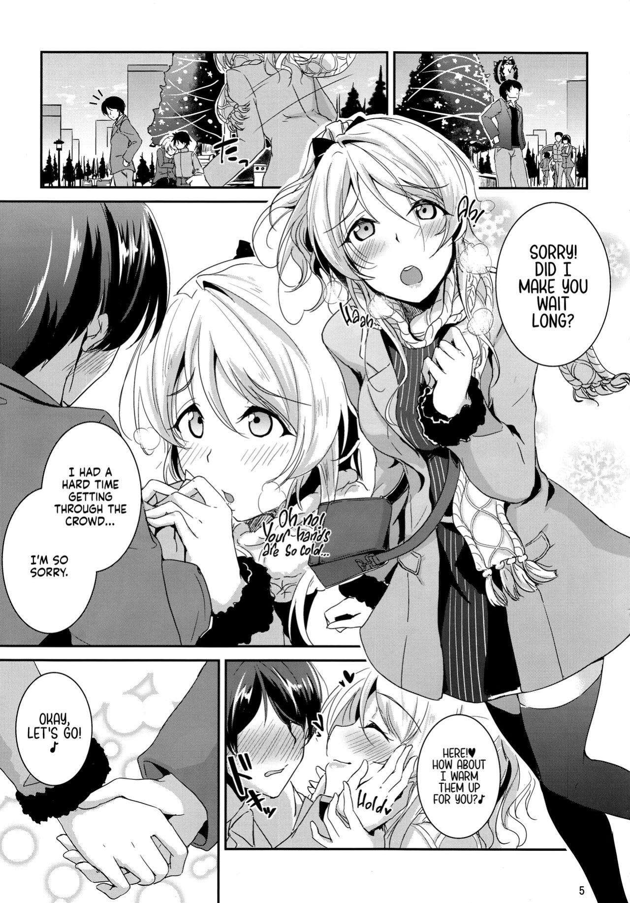 (C89) [Nuno no Ie (Moonlight)] Ellie X'mas. (Love Live!) [head empty]