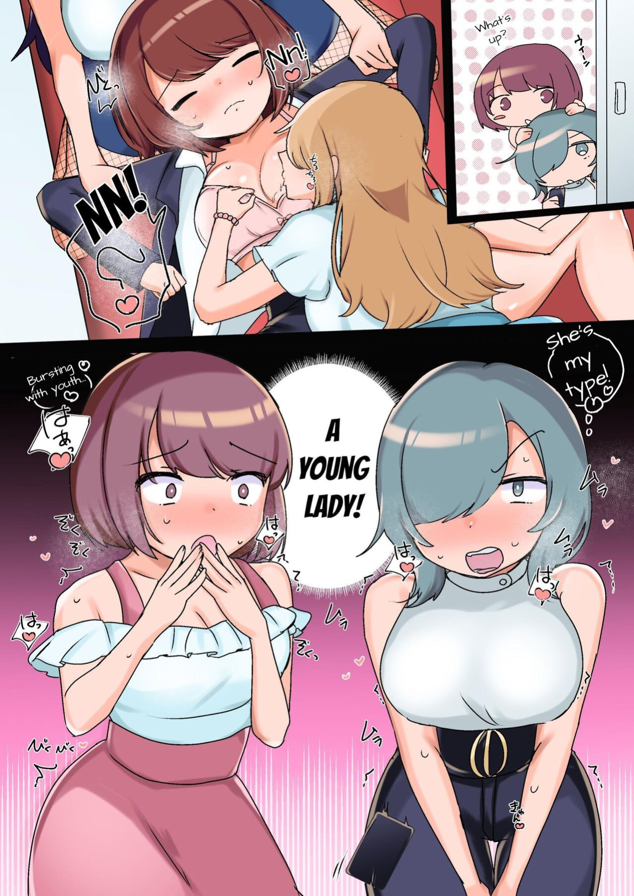 [Amai Shoujo Koubou (Amai Meiden)] Sexual Harassment OK! Women-only Groping Carriage ~Rookie OL's Lesbian Corruption~ [IXIA WORKS]
