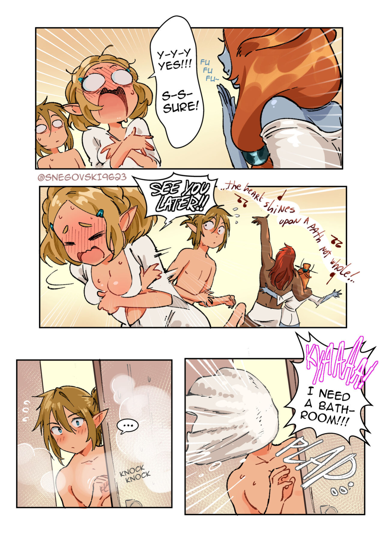 [Snegovski] Royal Double Date (The Legend of Zelda)