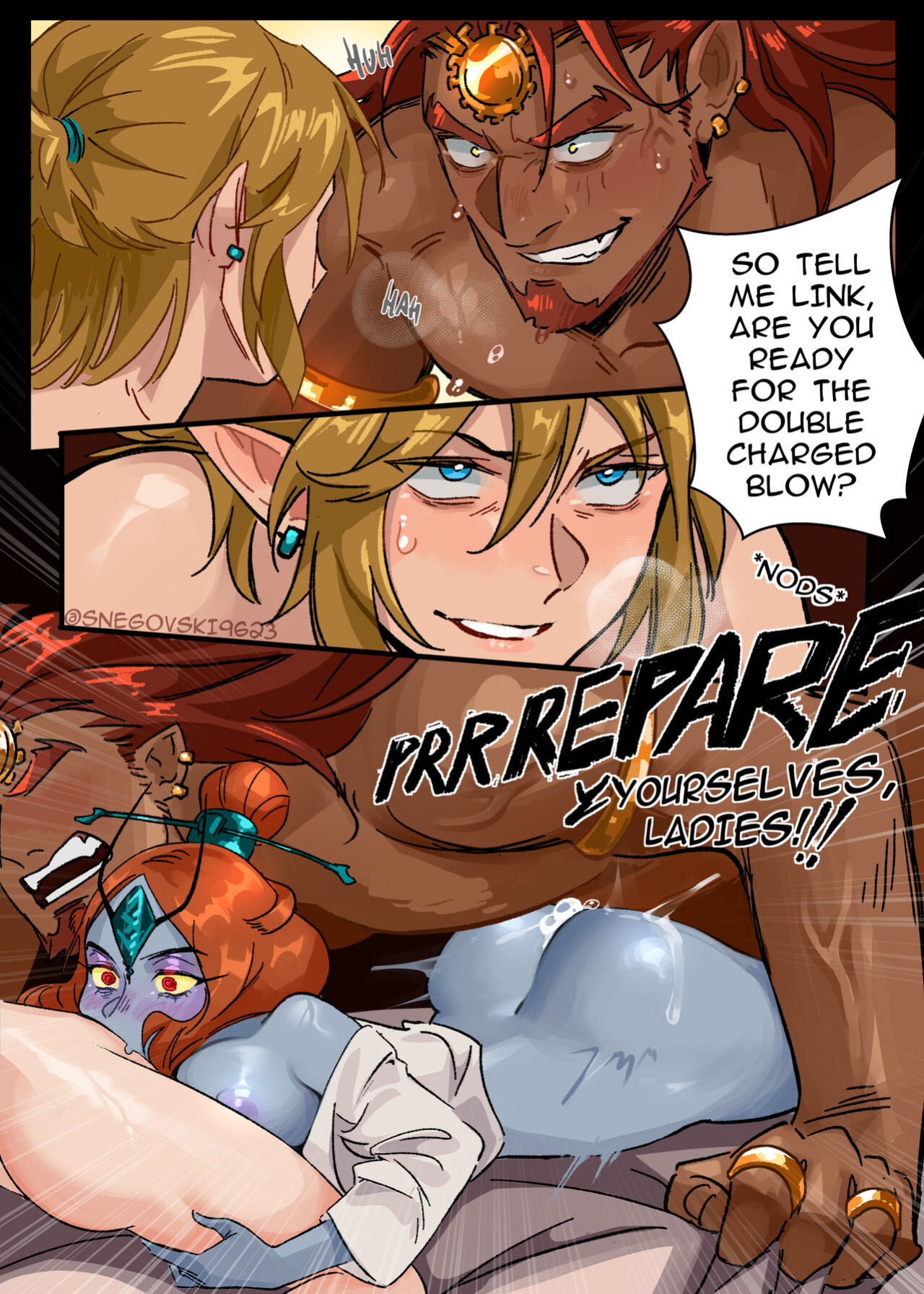 [Snegovski] Royal Double Date (The Legend of Zelda)