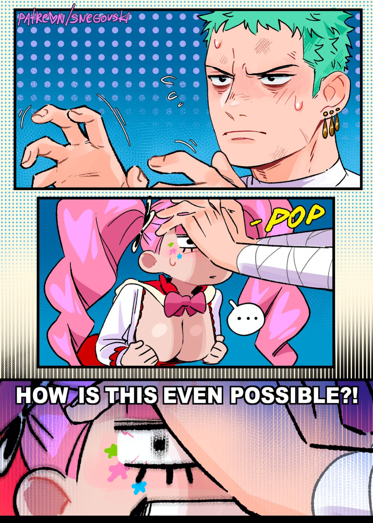 [Snegovski] Zoro x Perona (One Piece)
