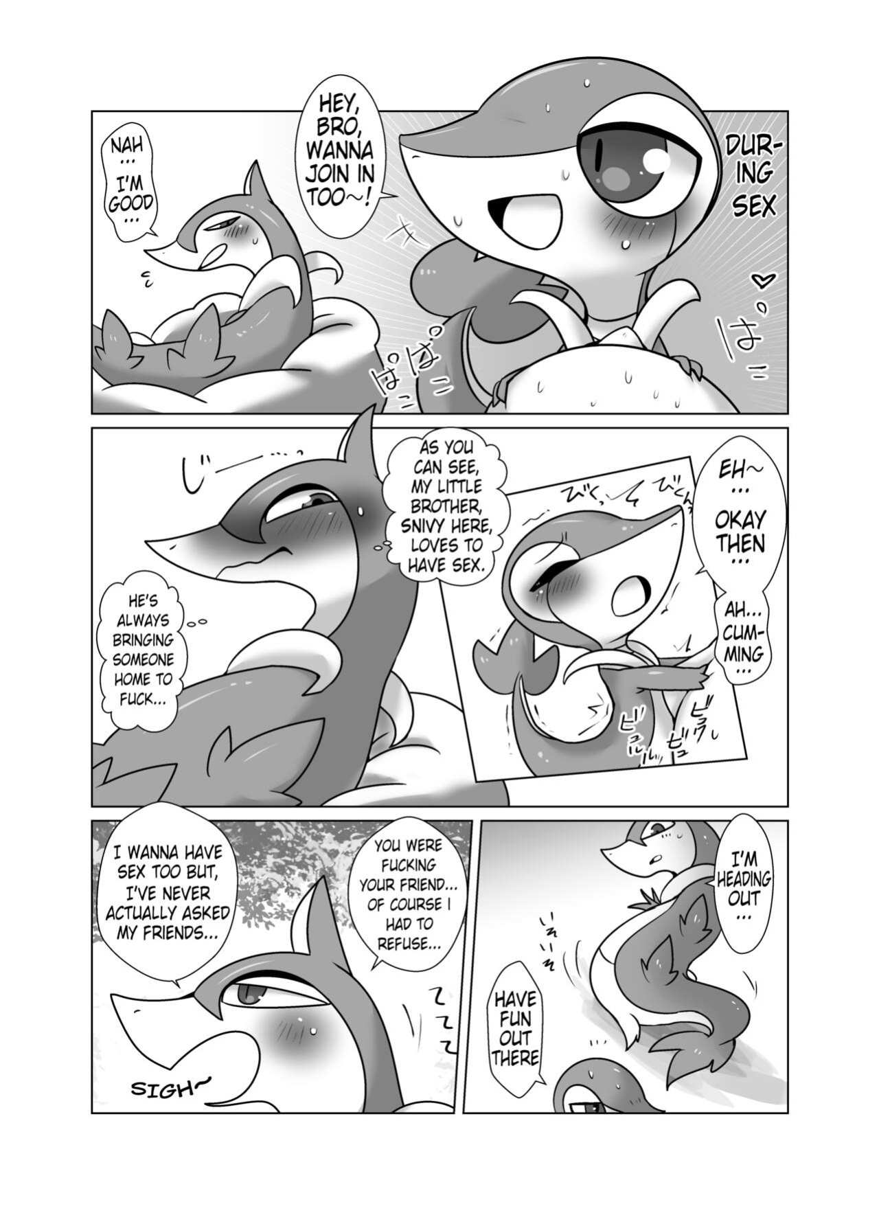 [Gun Modoki (Dorodoneru)] Boku mo Issho ni | I wanna join in too! (Pokémon) [A-Z Translations]