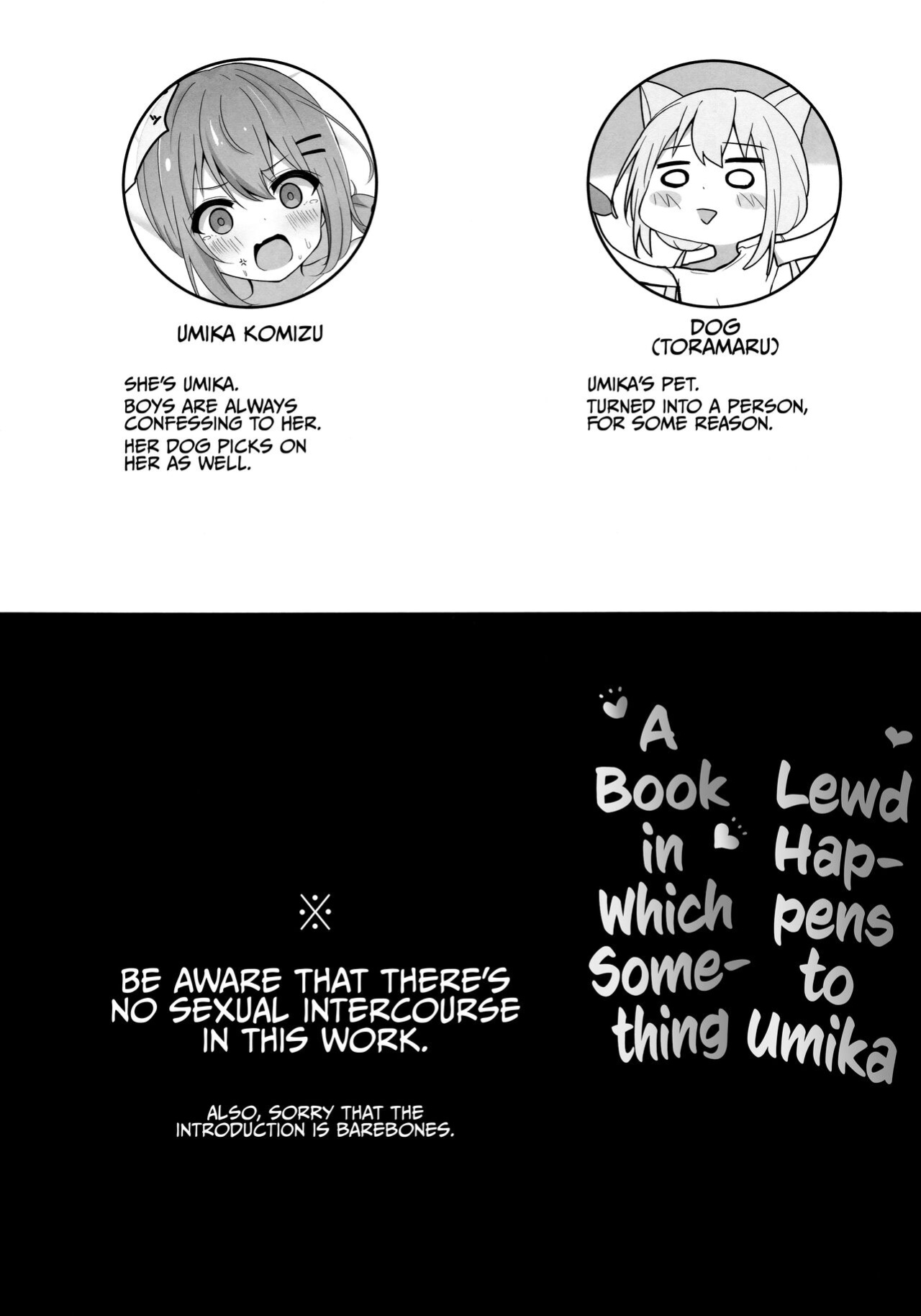 (C102) [Izumi no Miyako (Nagomi Yayado)] Umiko-San ga Ecchi na Me ni Au Hon | A Book in Which Something Lewd Happens to Umika [Onii-chan Projects]