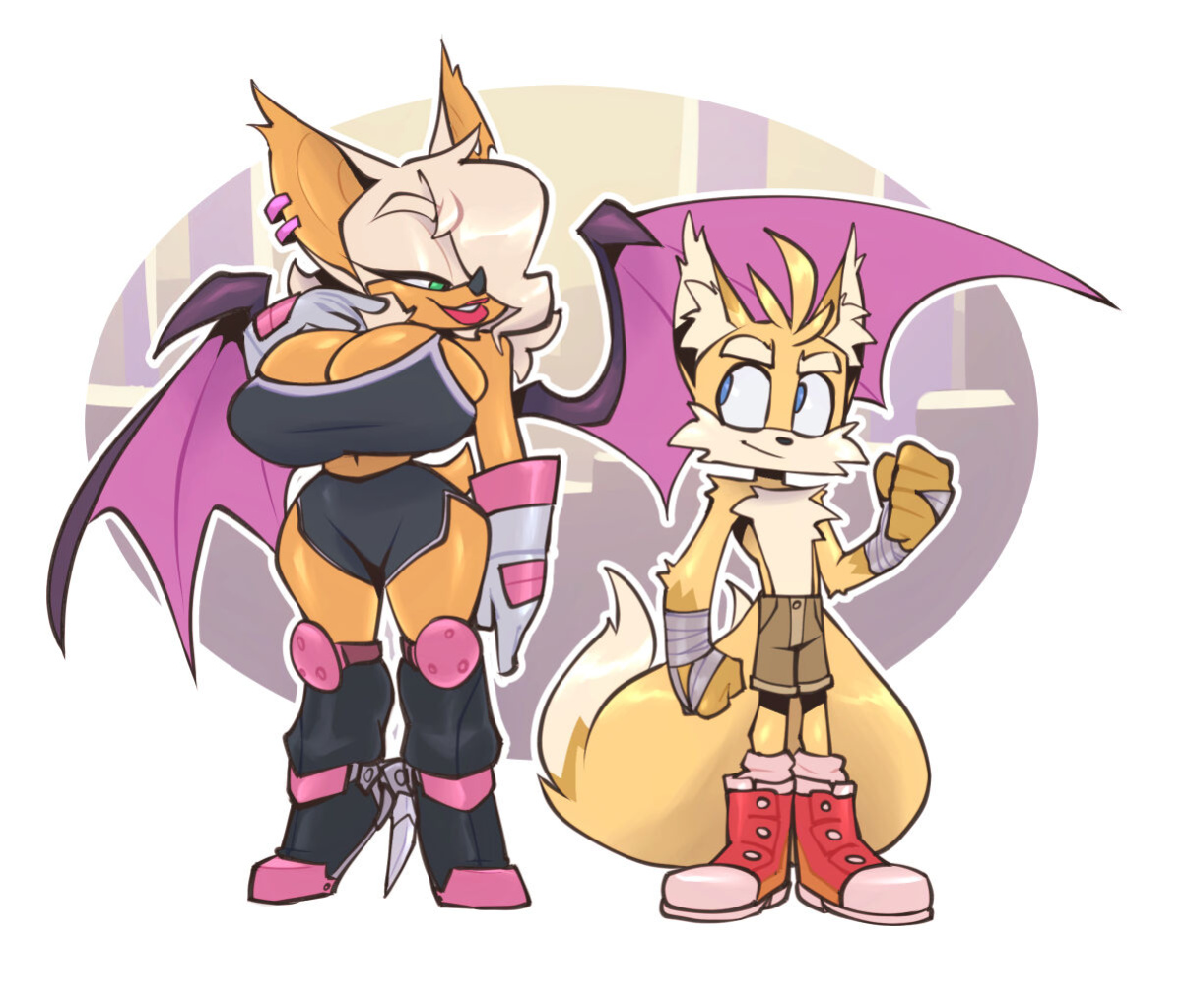 [BigDad] Let Them Fight [Flat Colors] (Sonic the Hedgehog)