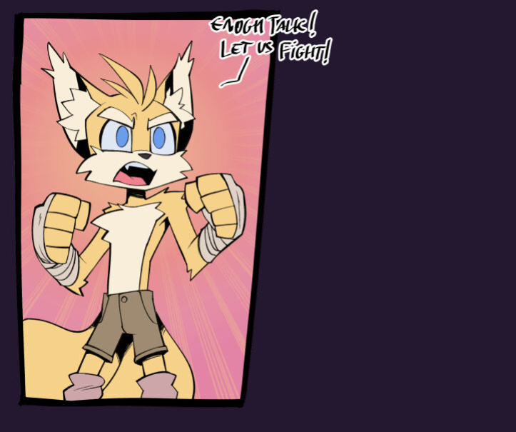 [BigDad] Let Them Fight [Flat Colors] (Sonic the Hedgehog)
