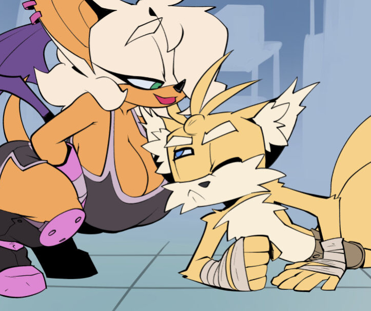 [BigDad] Let Them Fight [Flat Colors] (Sonic the Hedgehog)