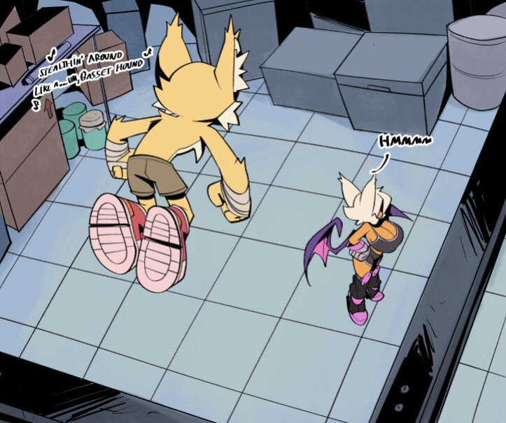 [BigDad] Let Them Fight [Flat Colors] (Sonic the Hedgehog)