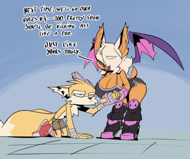 [BigDad] Let Them Fight [Flat Colors] (Sonic the Hedgehog)