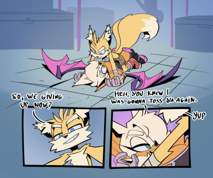 [BigDad] Let Them Fight [Flat Colors] (Sonic the Hedgehog)