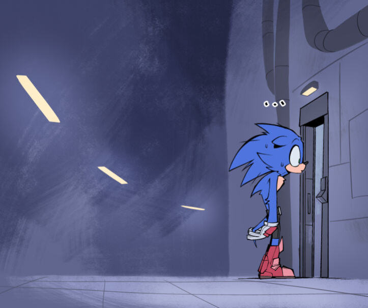 [BigDad] Let Them Fight [Flat Colors] (Sonic the Hedgehog)