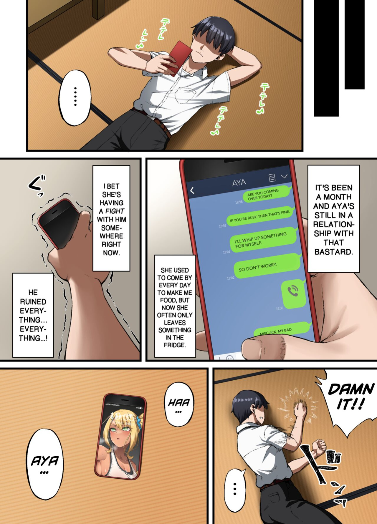 [Small Marron (Asakura Kukuri)] Haiboku. ～Boku no Aya-nee ga Ochiru made～ | Defeat ~ Until My Aya Submits ~ [Kinsei Translations]