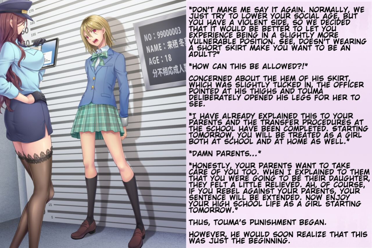 [Chijoku An (Sasanoma Nibi)]Forced regression of a delinquent boy