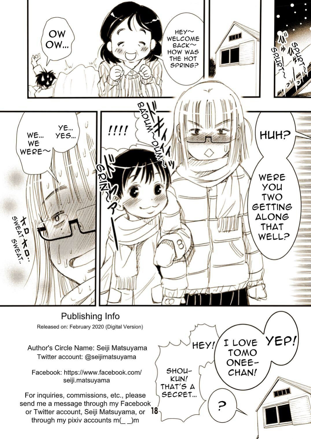 [Matsuyama Seiji (Matsuyama Seiji)] Yarashite Kureru Jimi-gao Onee-chan. [Red Eye] [DLSite] [Translators Unite]