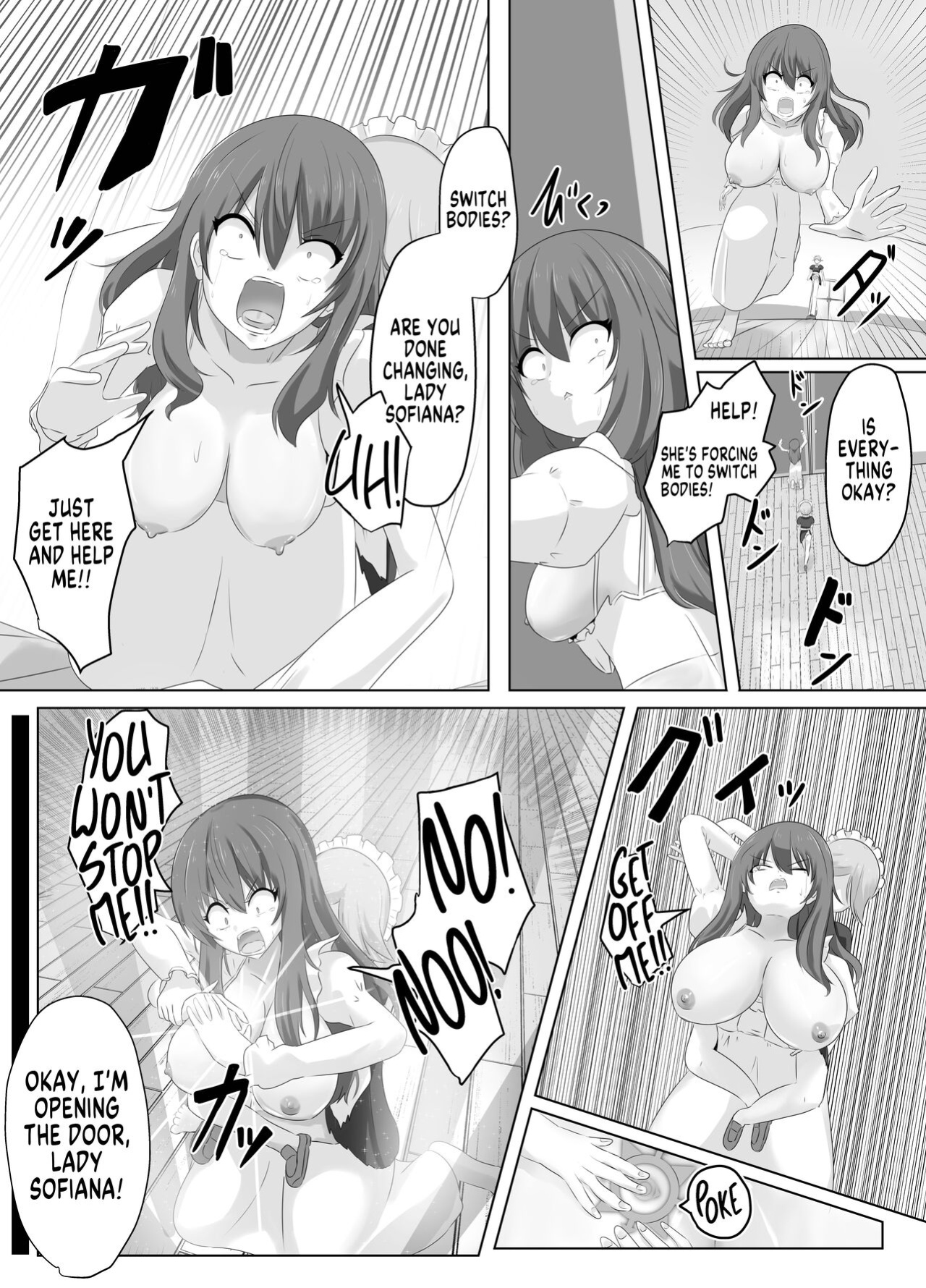 [C Hange (hangesho)] Kono, Mitame dake wa Ii Akuyaku Reijou no Karada o Irekawatte Nottorimasu. | Her Looks Alone Will Suffice! Possessing The Body of a Nasty Girl Through Body Switching. [GTF]