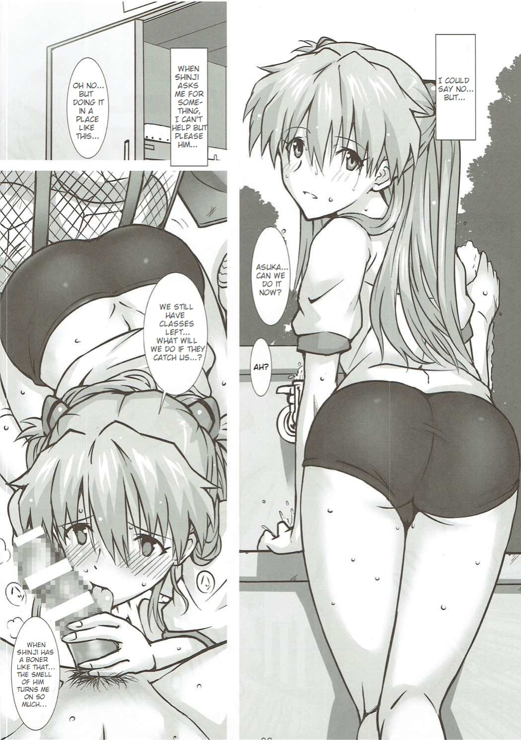 (COMIC1☆9) [Kedamonoya san (Makka na Kedamono)] Shikinami Taii wa Onayamichuu? (Neon Genesis Evangelion) [MrLuminuss]