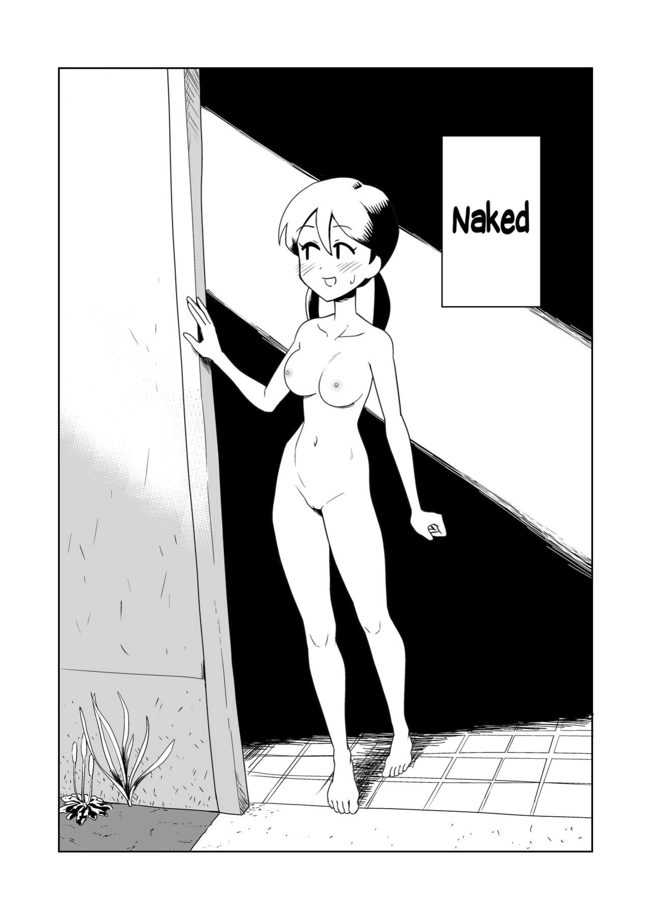 [Yamabatake (Yamabatake)] Yoru, Kouen, Roshutsu Jii. | Night, Park, Public Masturbation [Hikari no Kaze]