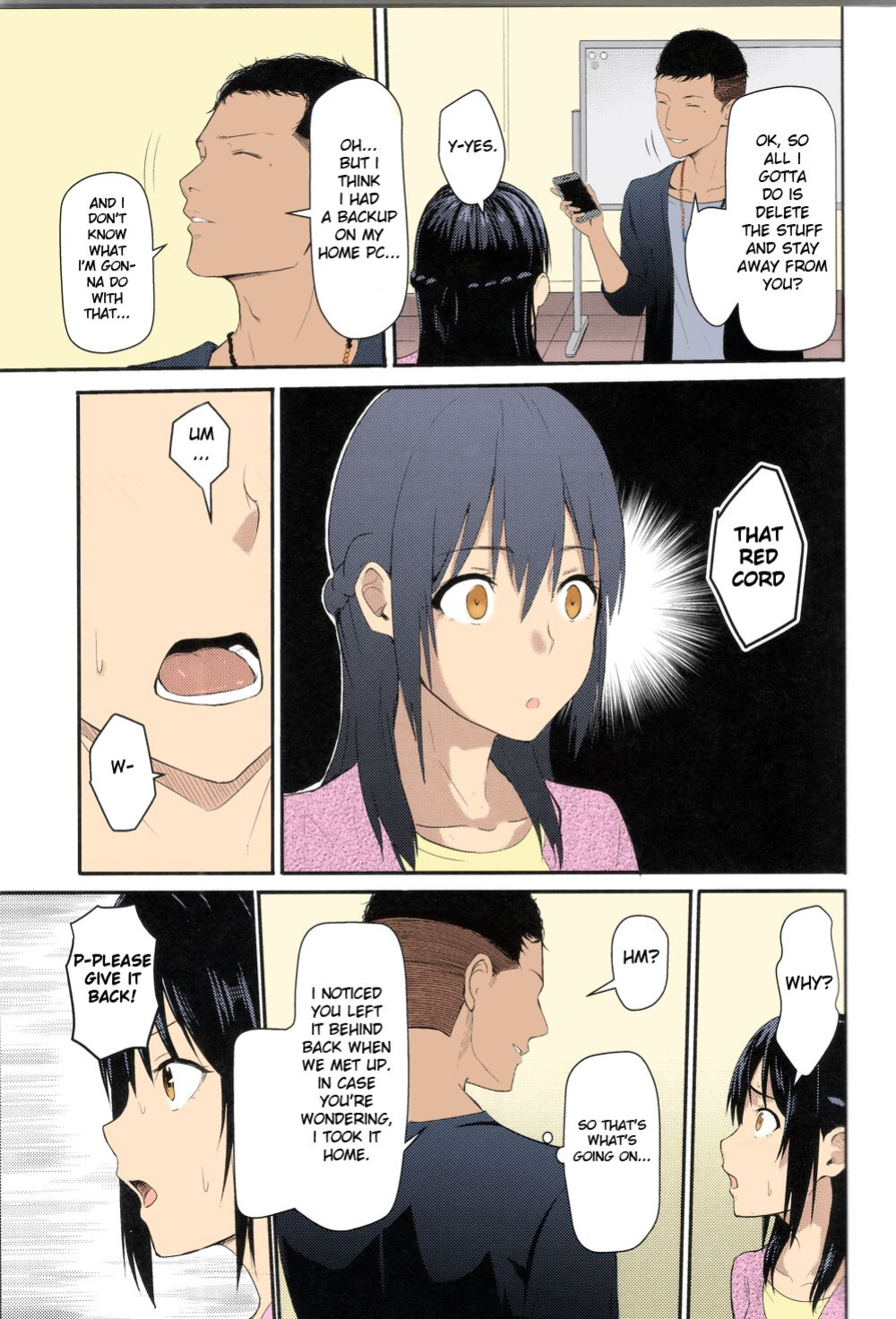 Kimi no Na wa. - & and & - Mitsuha Miyamziu & Teshigawara Katsuhiko (Coelacanth) (colored by mikakucoloring)