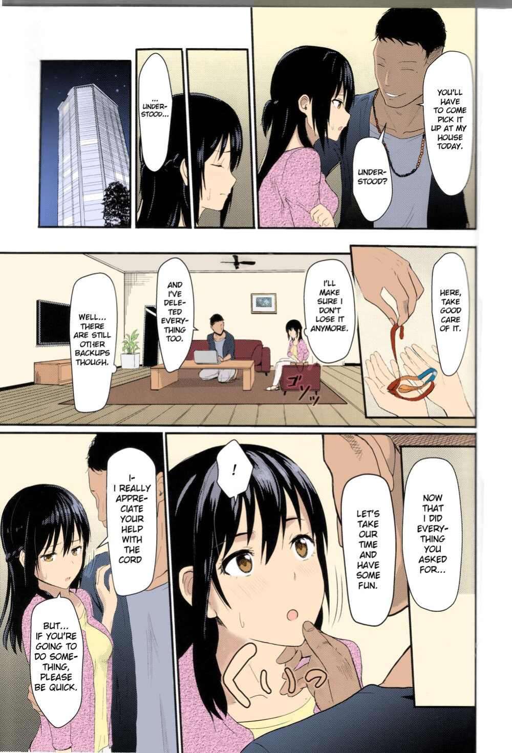 Kimi no Na wa. - & and & - Mitsuha Miyamziu & Teshigawara Katsuhiko (Coelacanth) (colored by mikakucoloring)
