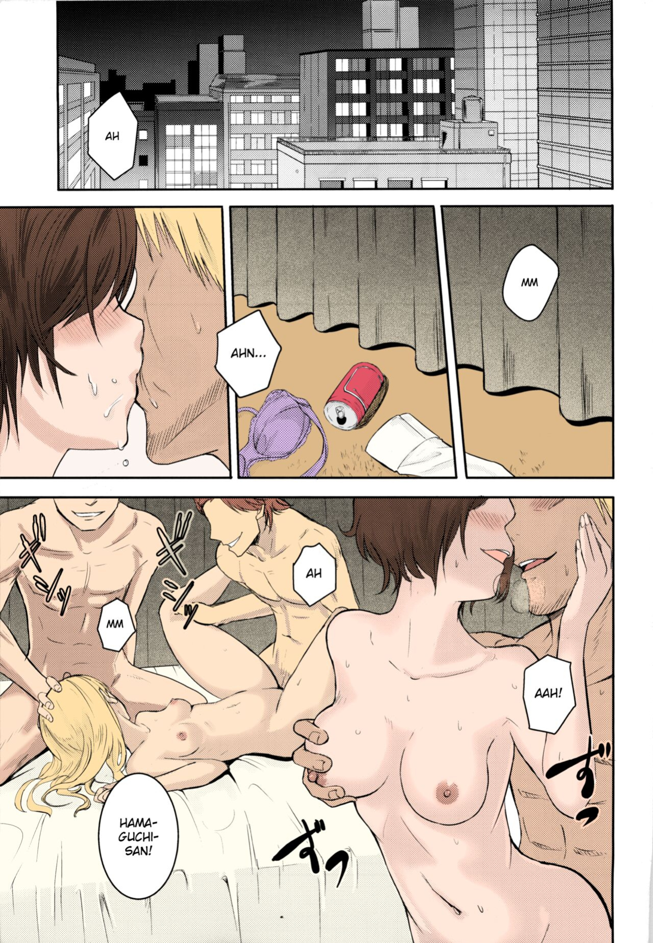 Kimi no Na wa. - & and & - Mitsuha Miyamziu & Teshigawara Katsuhiko (Coelacanth) (colored by mikakucoloring)