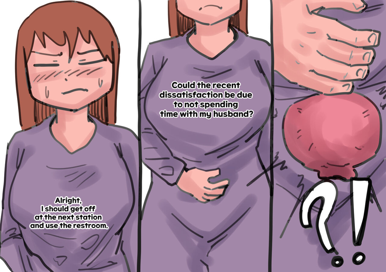 Exploration of the mother's uterus (1-7){by inside}