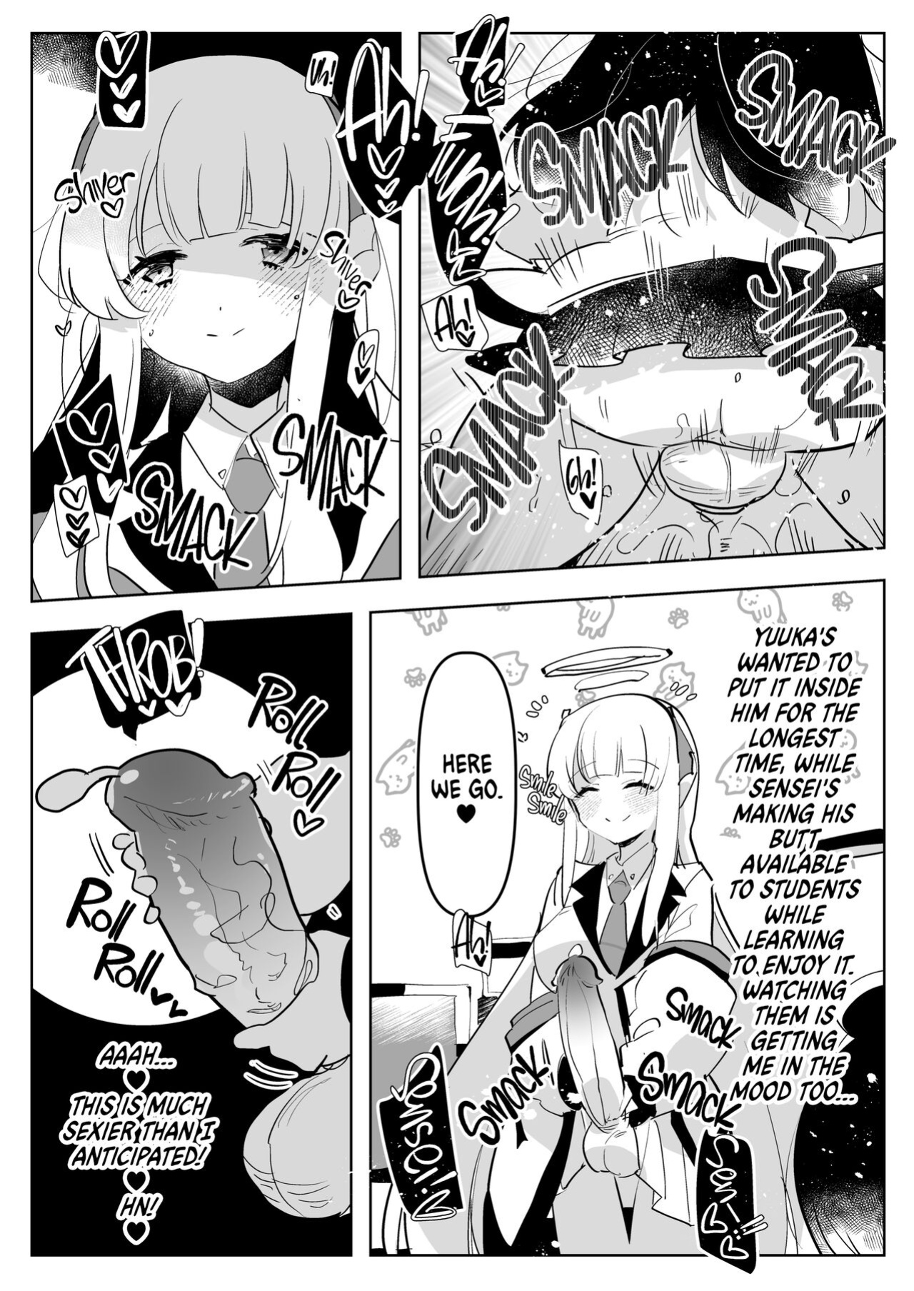 [Aimaitei (Aimaitei Umami)] Oshiego Futanari Gyaku Anal Archive | Futa Students Reverse Anal Archive (Blue Archive)