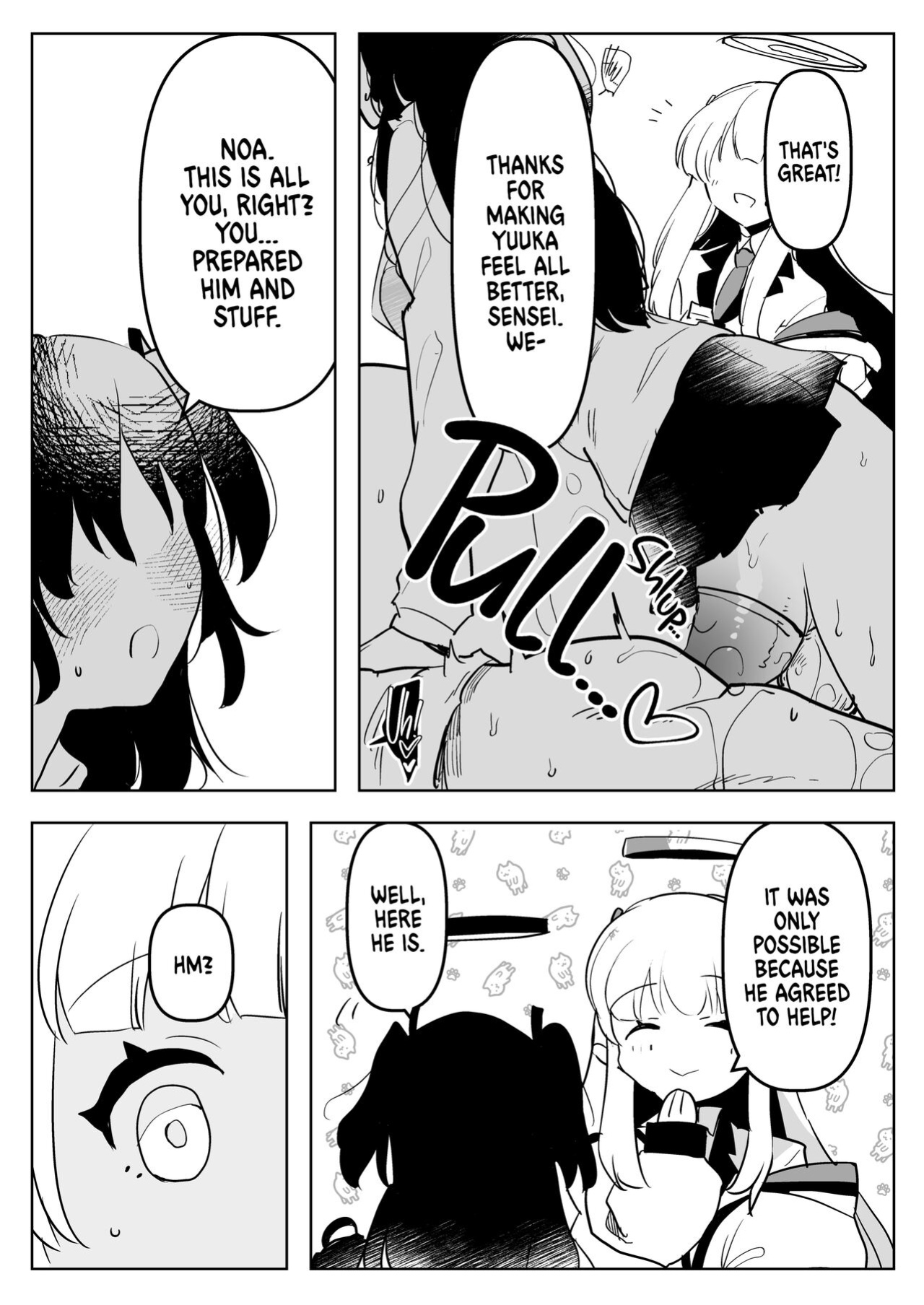 [Aimaitei (Aimaitei Umami)] Oshiego Futanari Gyaku Anal Archive | Futa Students Reverse Anal Archive (Blue Archive)