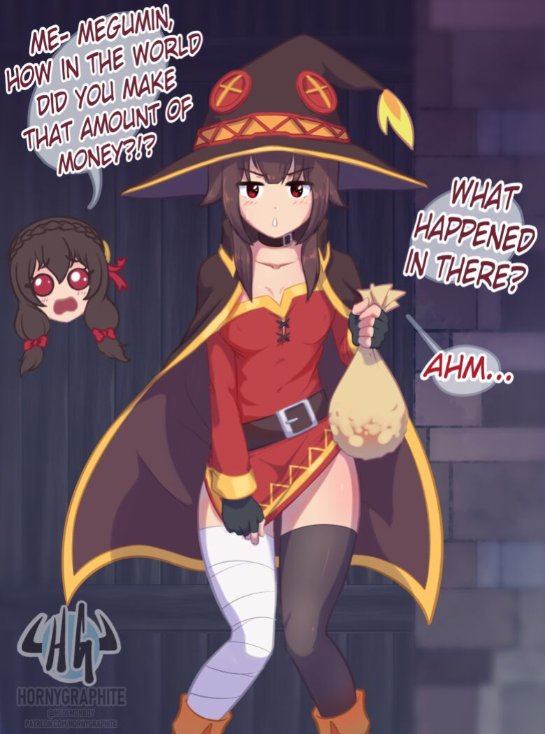 [Hornygraphite] Megumin x Cecily (Konosuba)