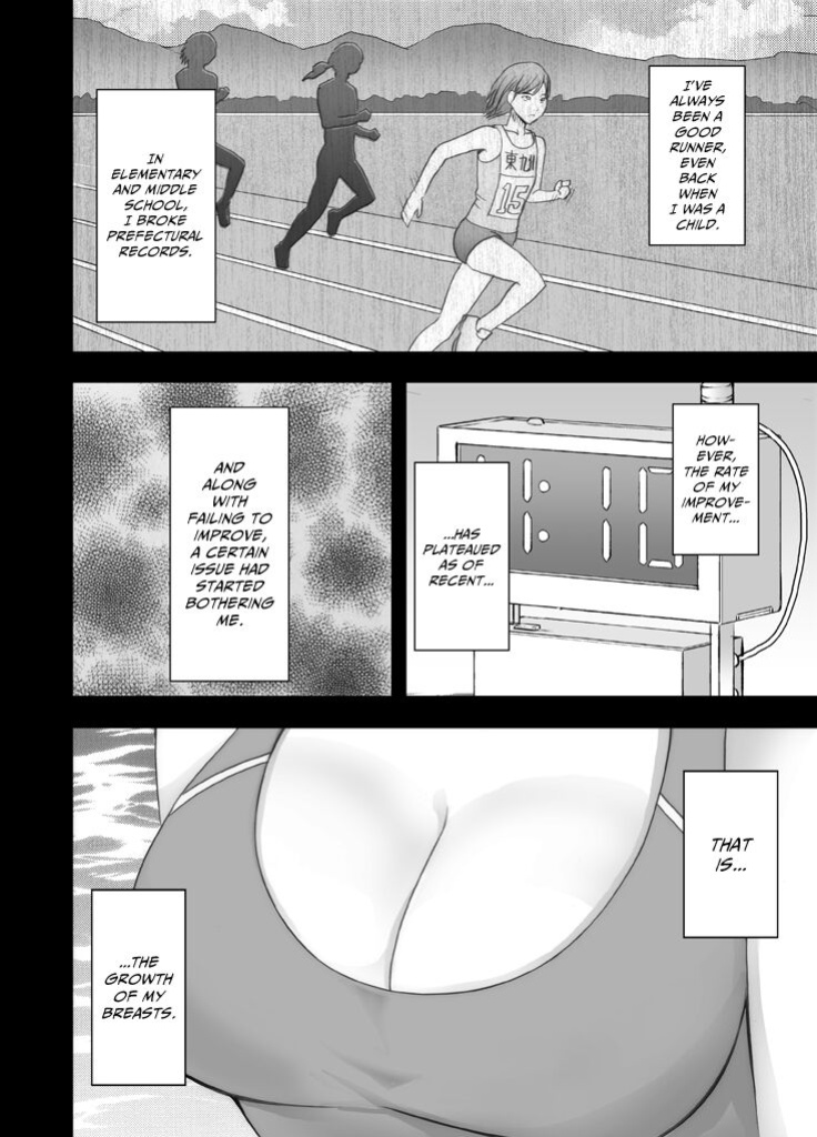 [Crimson(Crimson] 24-Jikan taikyuu eromassaaji ~ Mune no ouki-sa ni nayamu joshi rikujou senshu ga hamerareta wana~ [Eng]