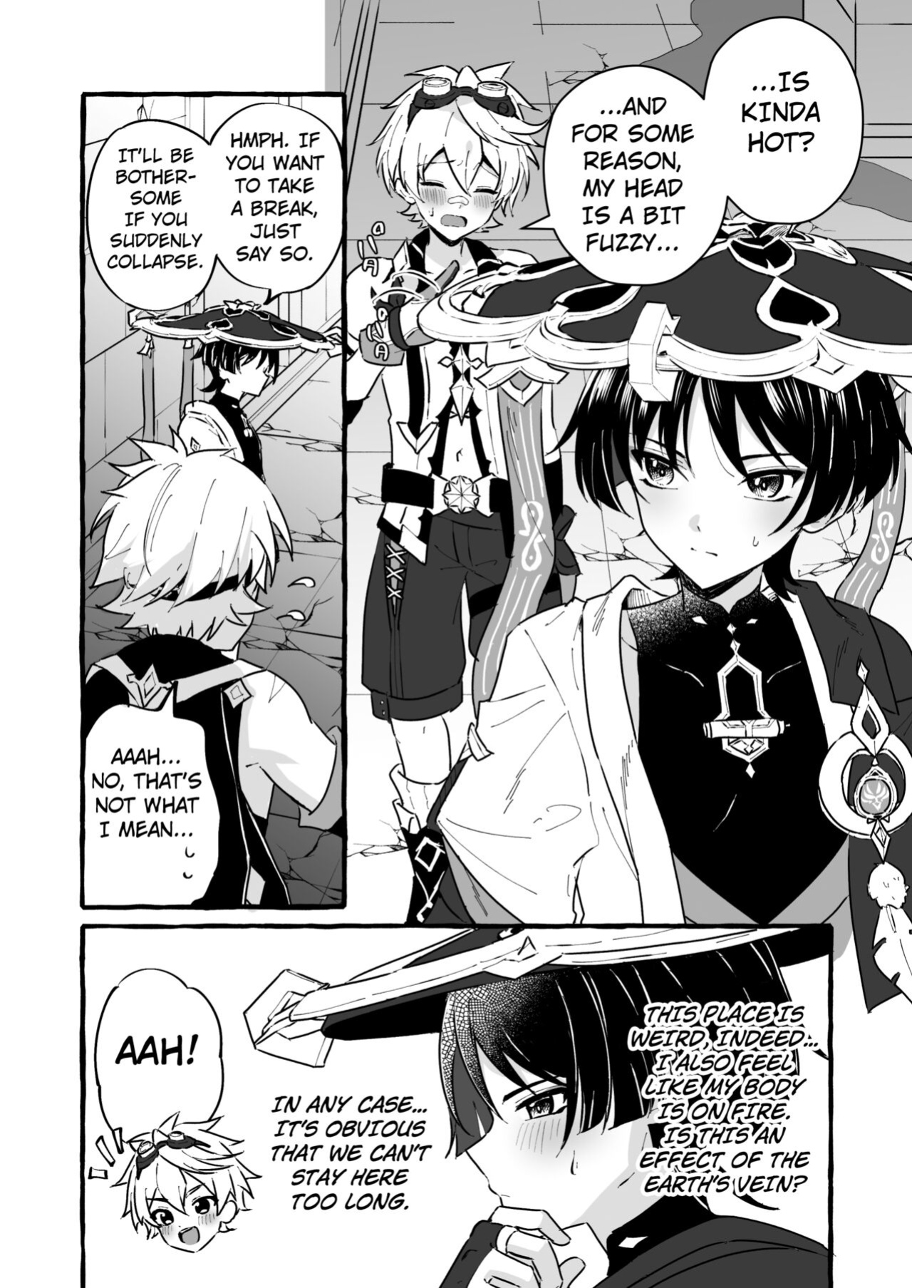 [Peko Renmei (Mrimiya Yuu)] Ero Trap Hikyou nante Aru wakenai daro (Genshin Impact) [Kuraudo]