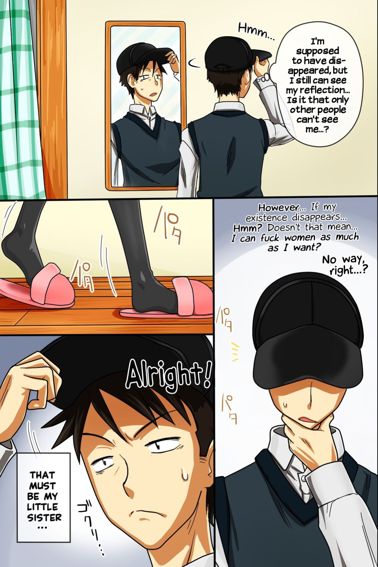 [Execio (Urokozuki)] Sonzai ga Kieru Boushi o Te ni Ireta Ore wa Joshiryo de Semen Matsuri o Shichaimashita | After obtaining a cap that erases my existence, I unleashed a festival of semen at a women's dormitory [Hikari no kaze]
