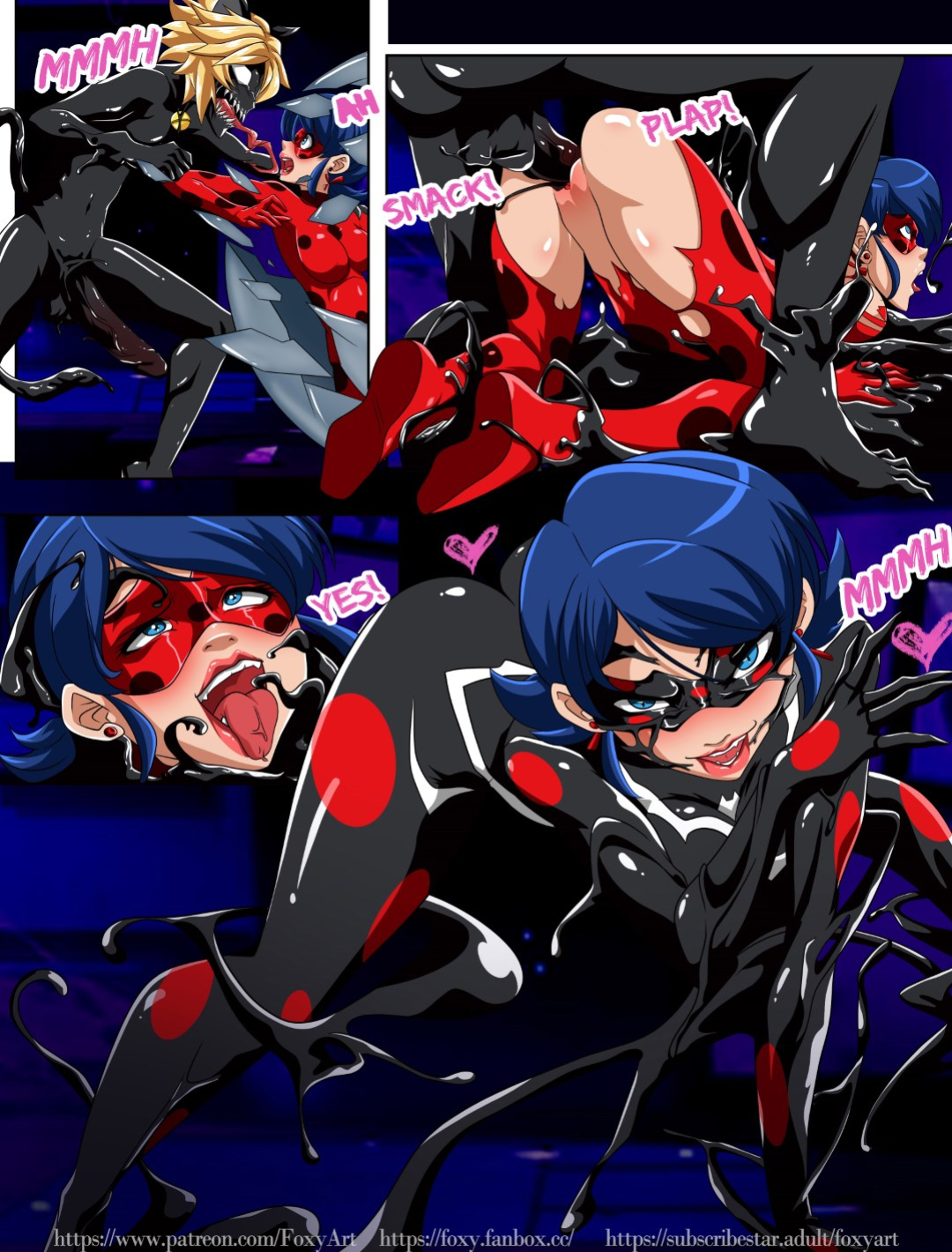 [Foxyart] Mini Comic Venom Ladybug