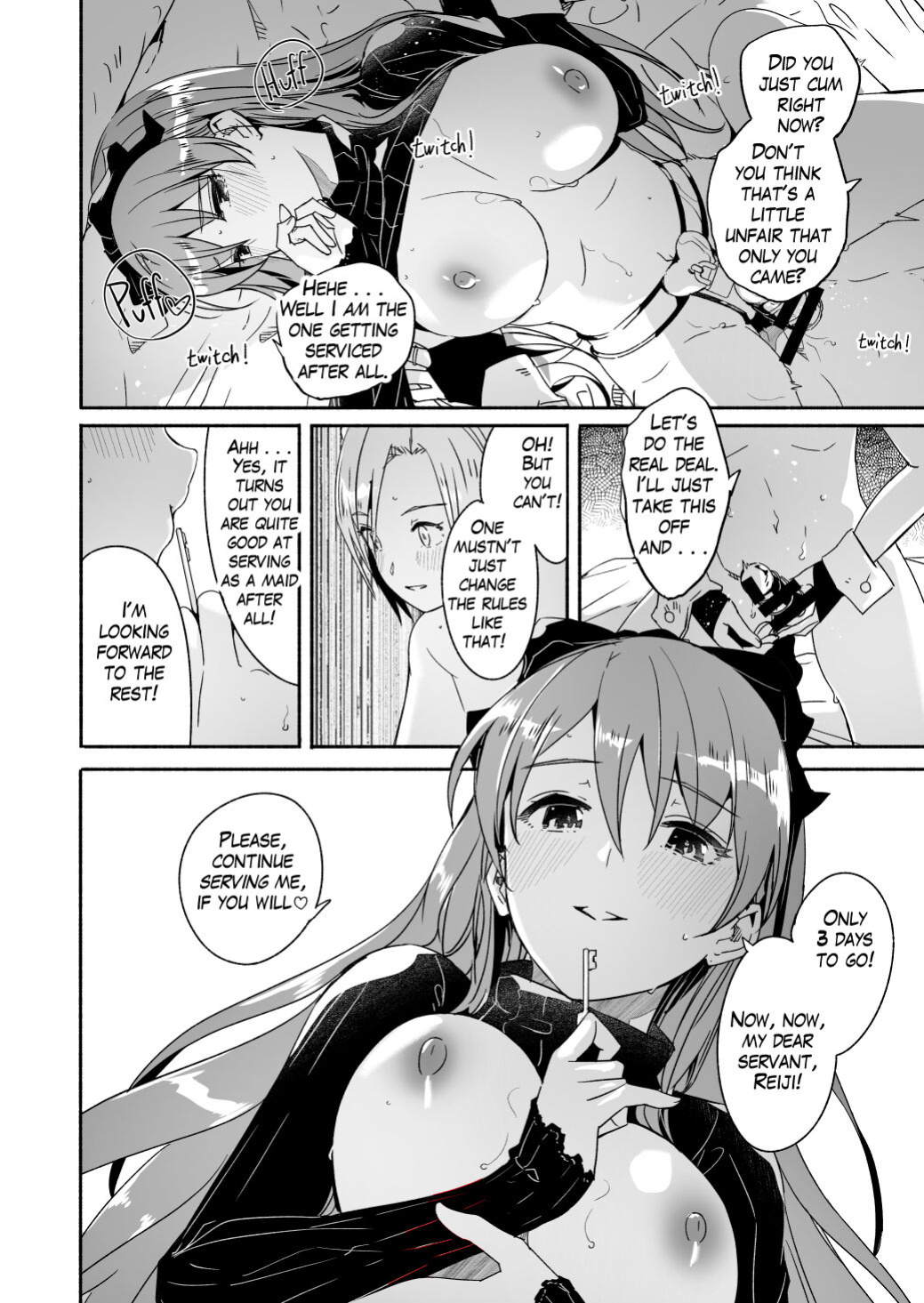 [Gustav]Reika wa Karei na Boku no Jouou Ch. 7 | Reika is a my splendid queen #07