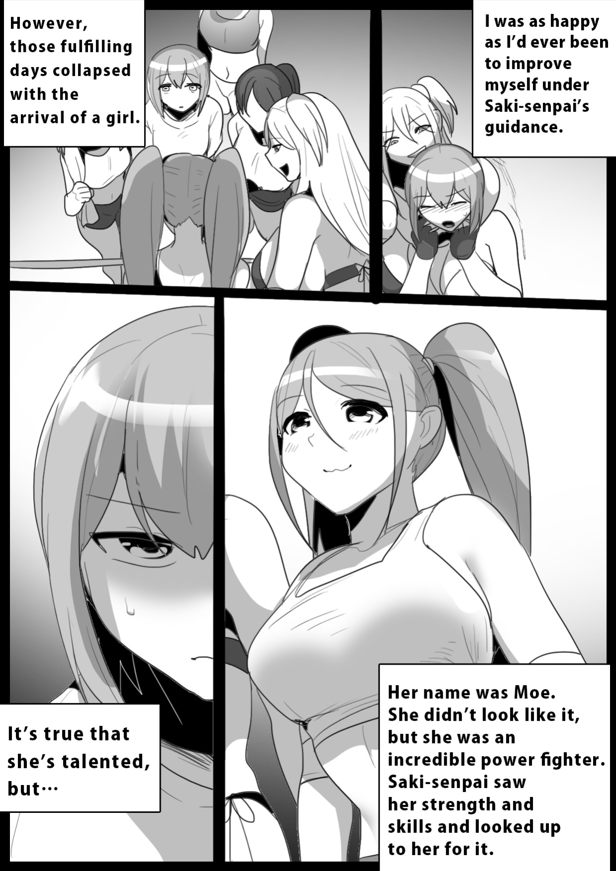 [The Nation of Head Scissors, Toppogi] Crushed by her Kouhai: Defeated and Disgraced before her Beloved Senpai