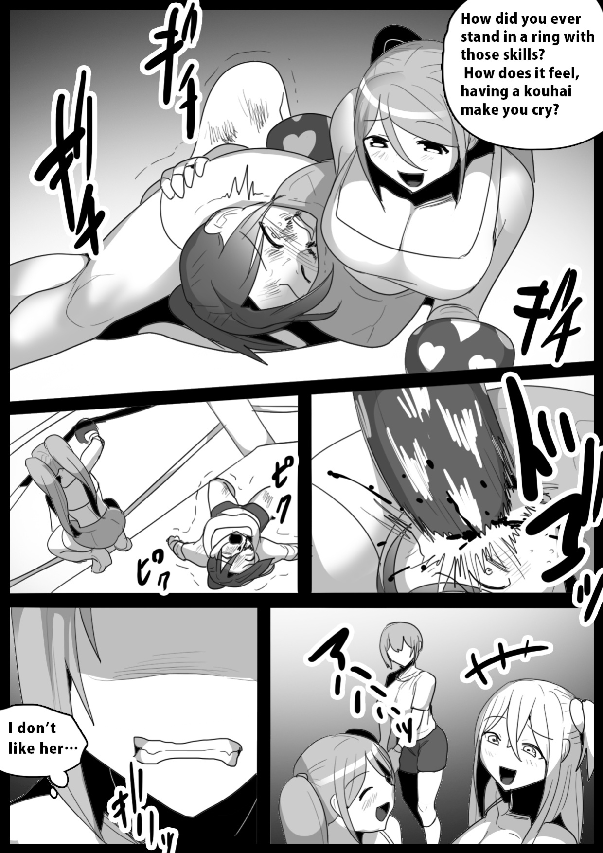 [The Nation of Head Scissors, Toppogi] Crushed by her Kouhai: Defeated and Disgraced before her Beloved Senpai