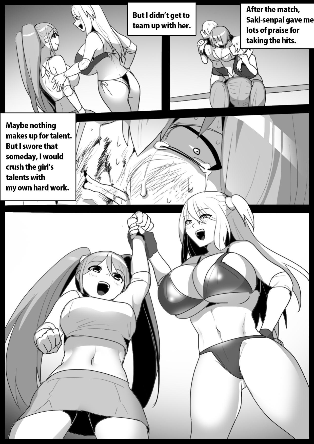 [The Nation of Head Scissors, Toppogi] Crushed by her Kouhai: Defeated and Disgraced before her Beloved Senpai