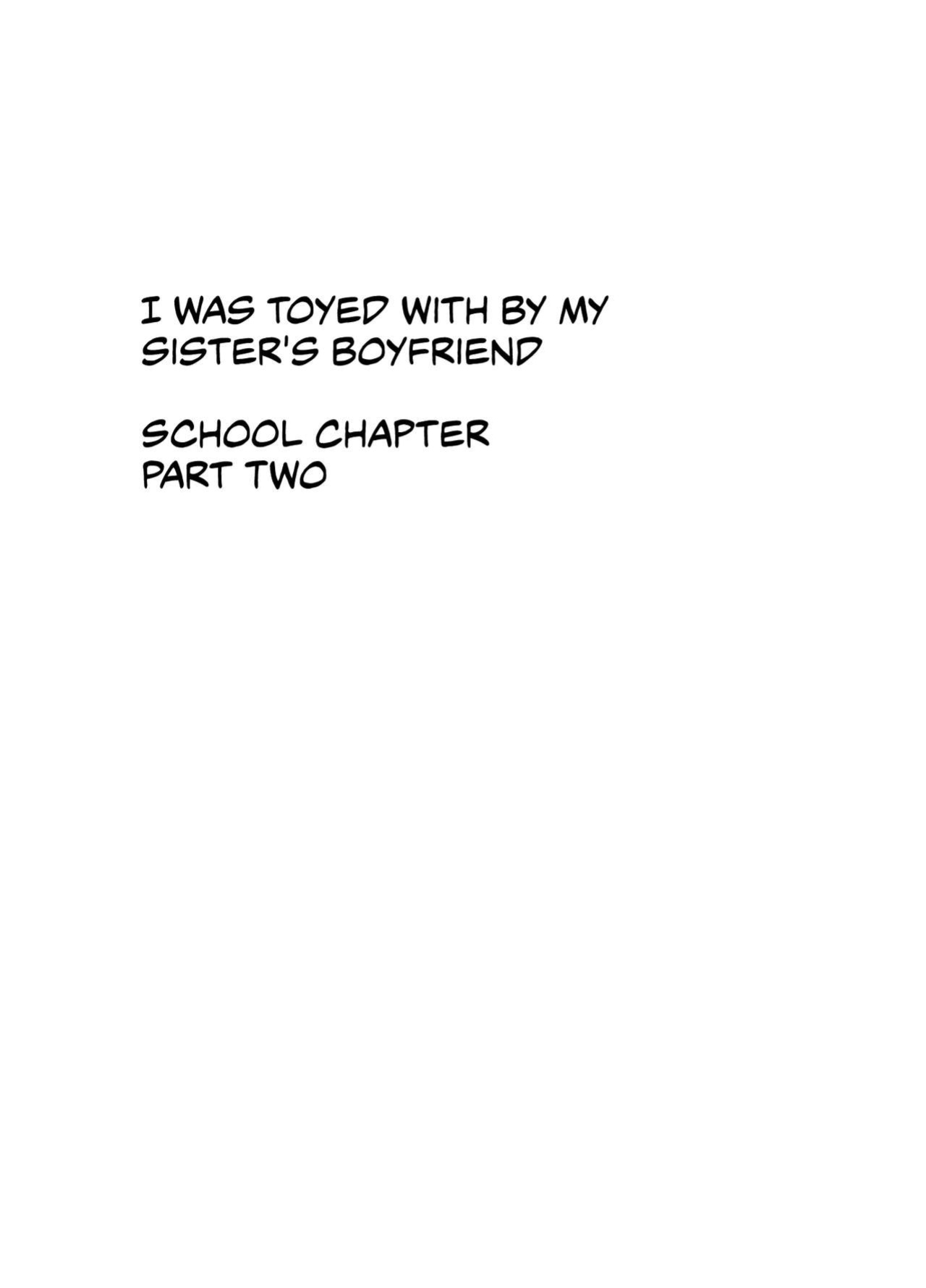 [Crimson] Ane no Kareshi ni Moteasobareta Watashi Gakuen Hen (Gazou Size Dai) [Eng]